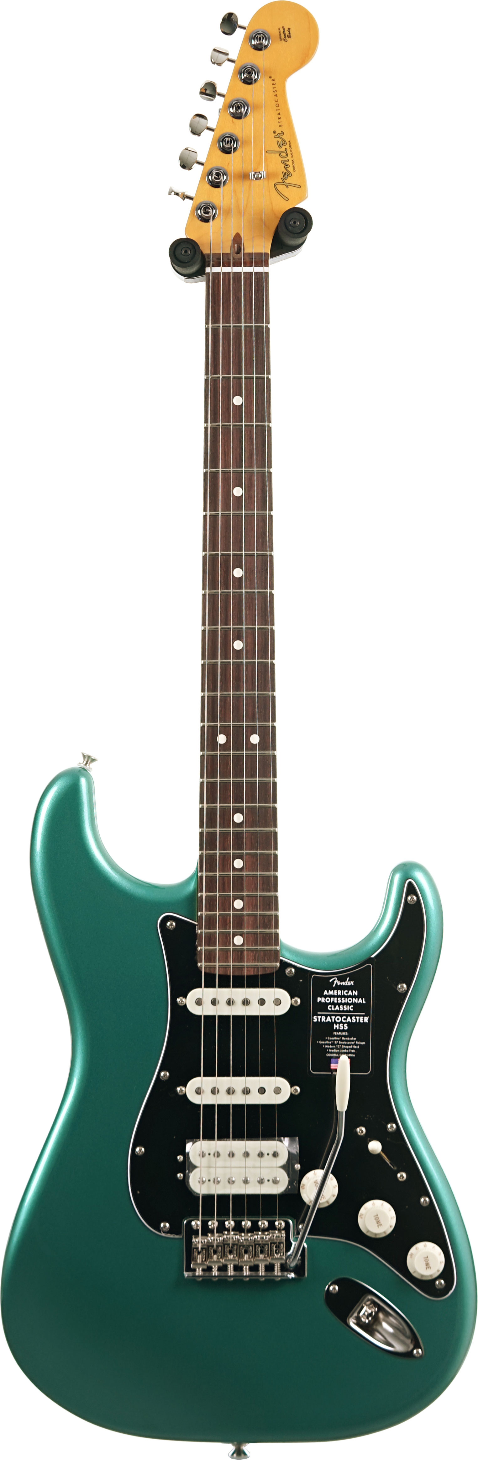 Fender American Professional Classic Stratocaster HSS Faded Sherwood Green Rosewood Fingerboard (Nearly New) #US25094072