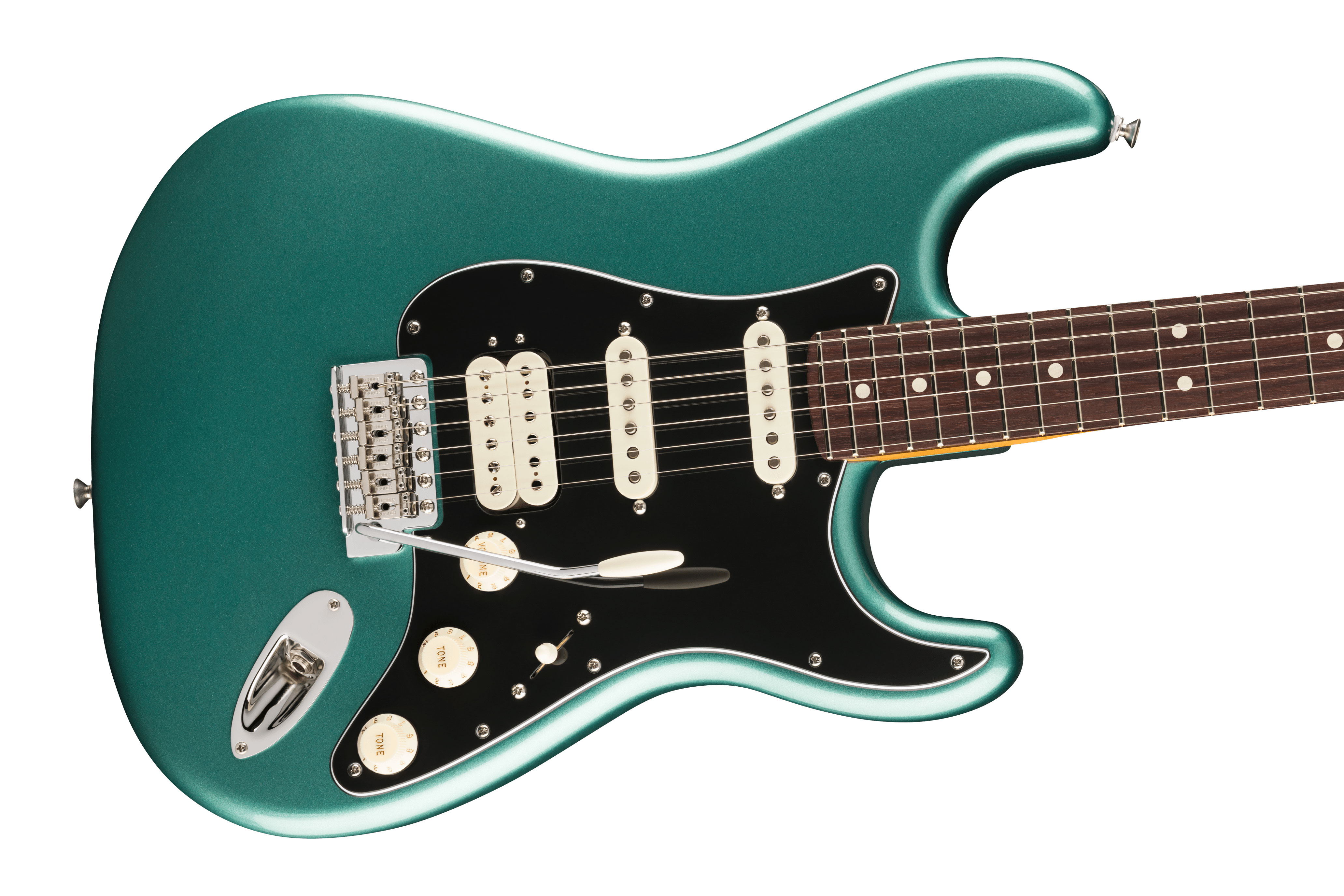Fender American Professional Classic Stratocaster HSS Faded Sherwood Green Rosewood Fingerboard