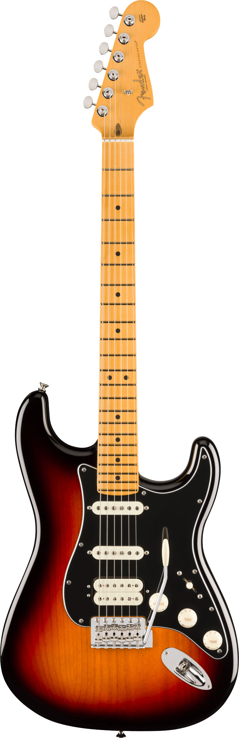 Fender American Professional Classic Stratocaster HSS 3-Colour Sunburst Maple Fingerboard
