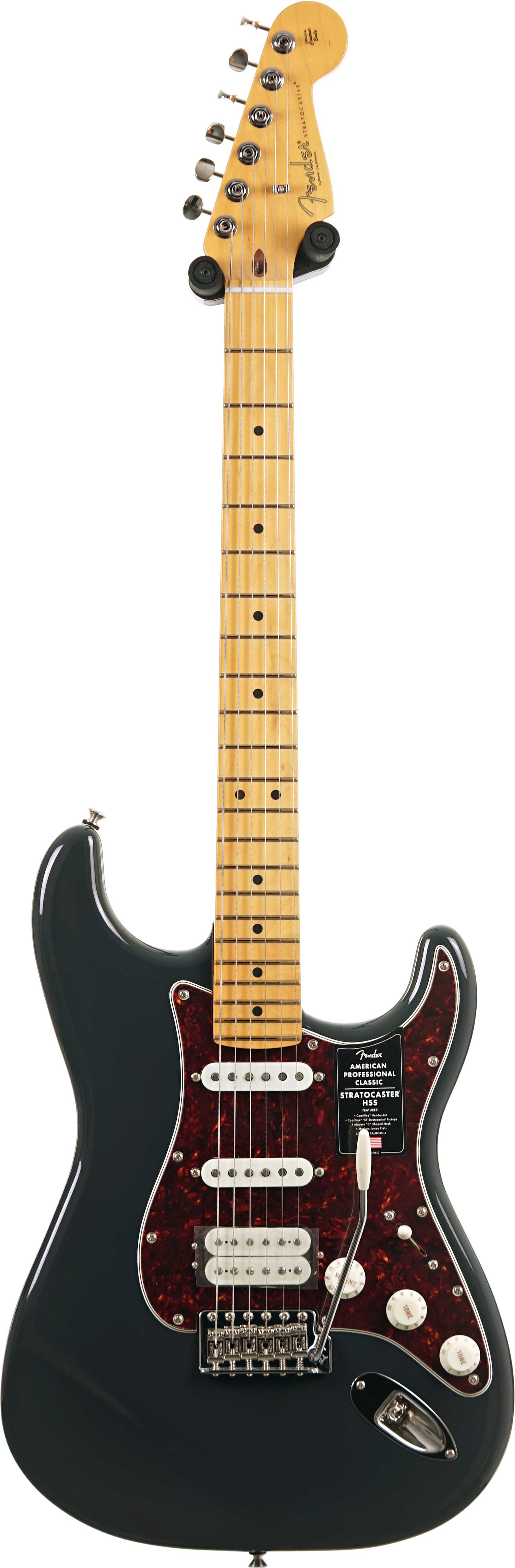 Fender American Professional Classic Stratocaster HSS Faded Black Maple Fingerboard (Ex-Demo) #US25060991