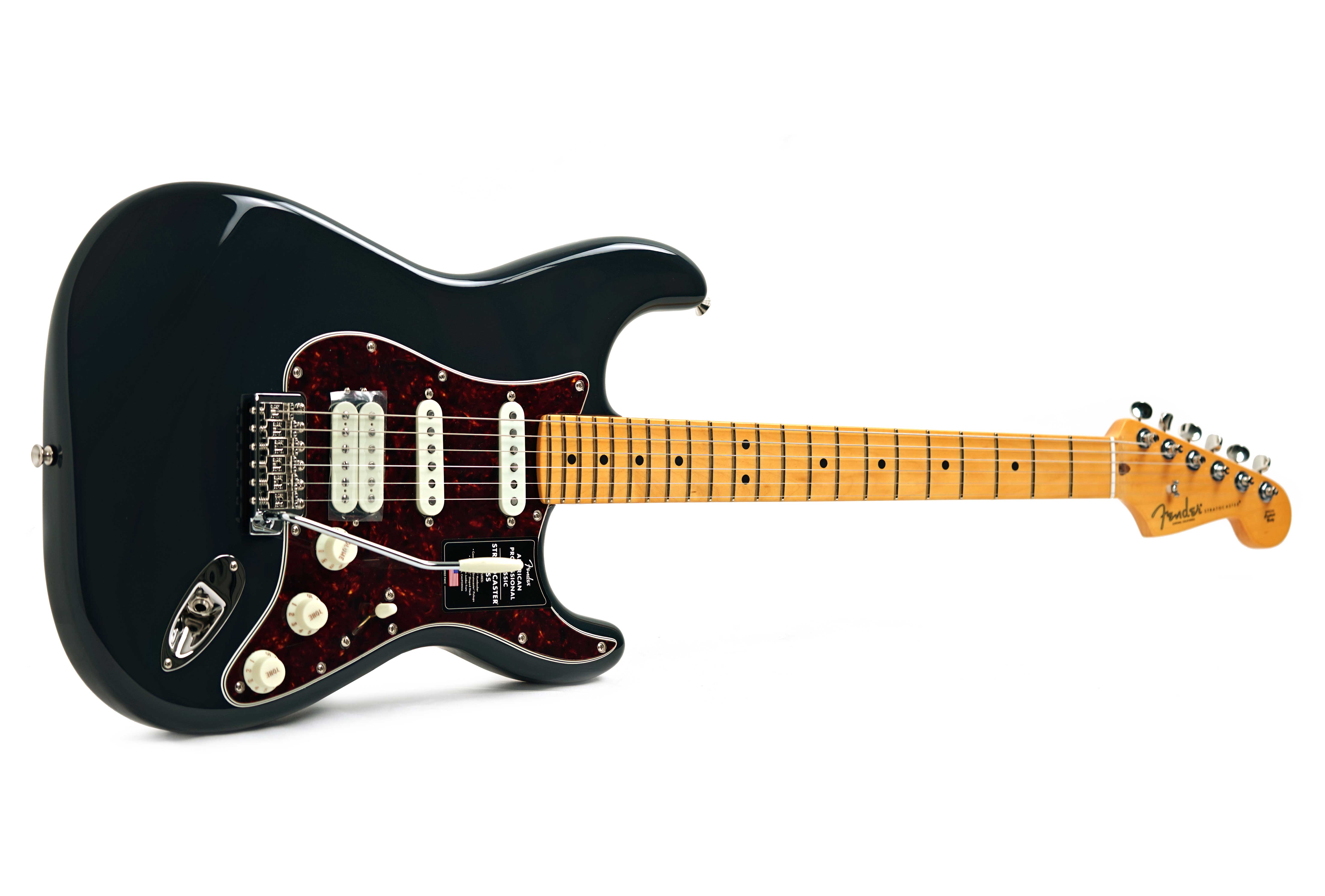 Fender American Professional Classic Stratocaster HSS Faded Black Maple Fingerboard (Ex-Demo) #US25060991