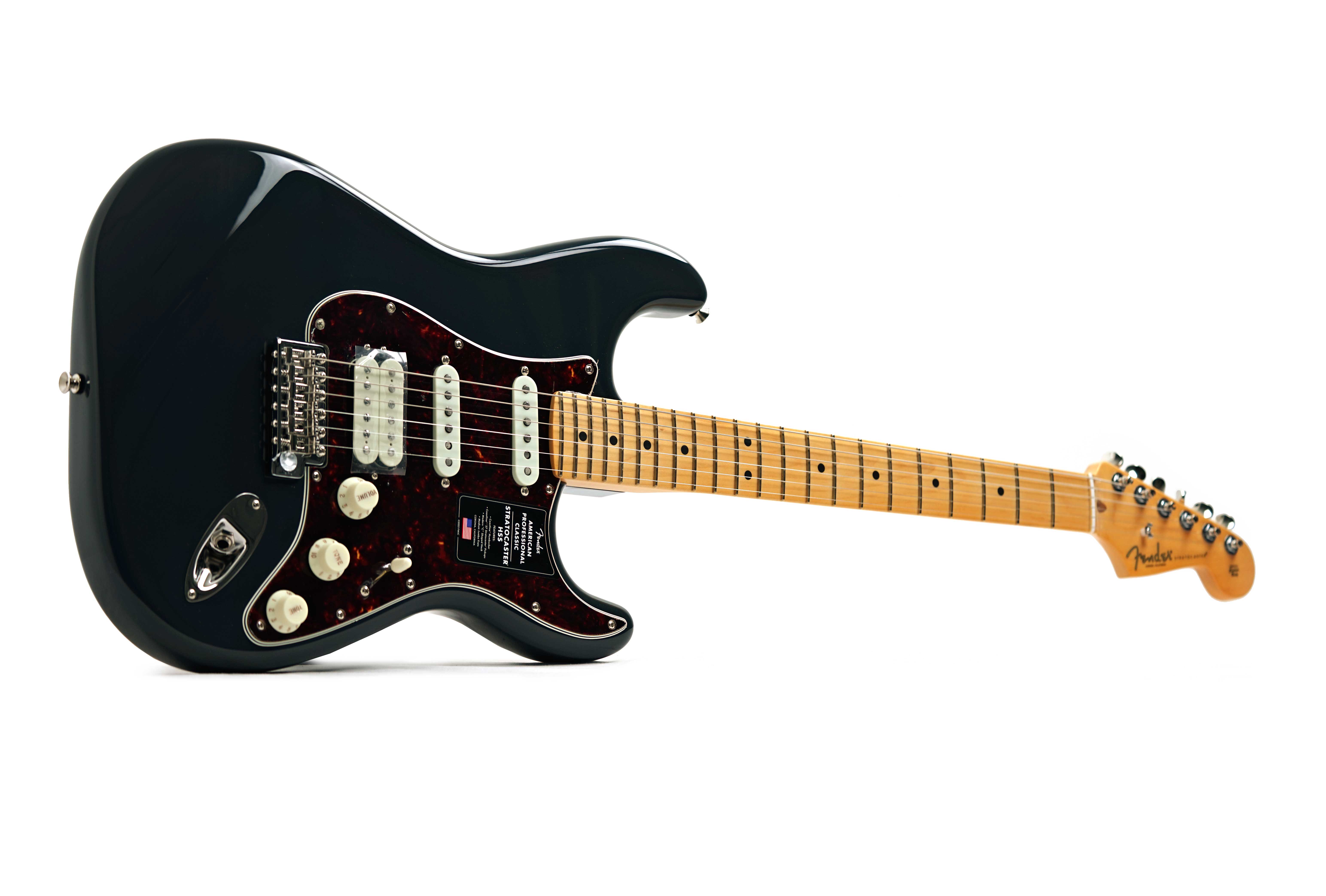 Fender American Professional Classic Stratocaster HSS Faded Black Maple Fingerboard (Ex-Demo) #US25051923