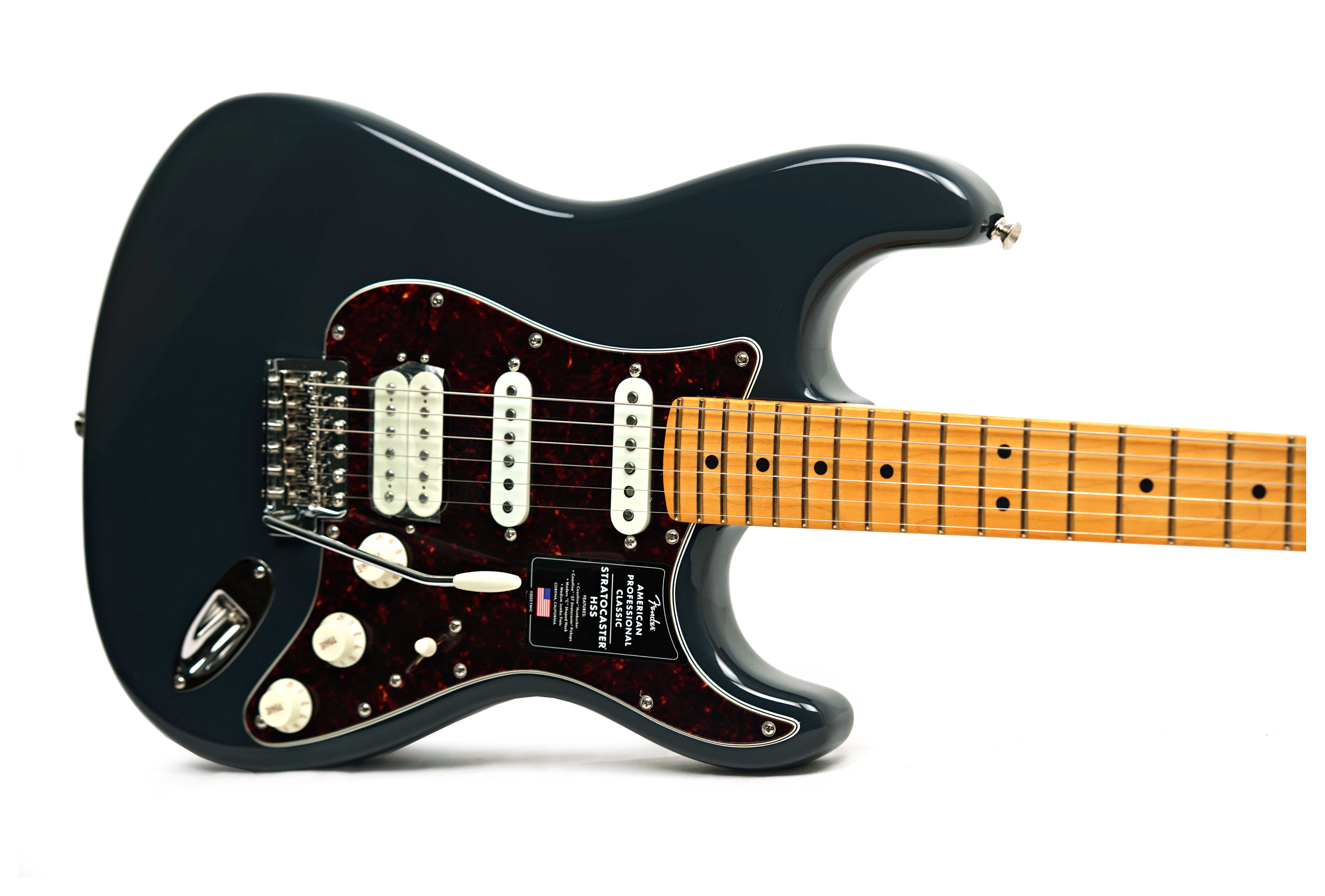 Fender American Professional Classic Stratocaster HSS Faded Black Maple Fingerboard (Ex-Demo) #US25091031