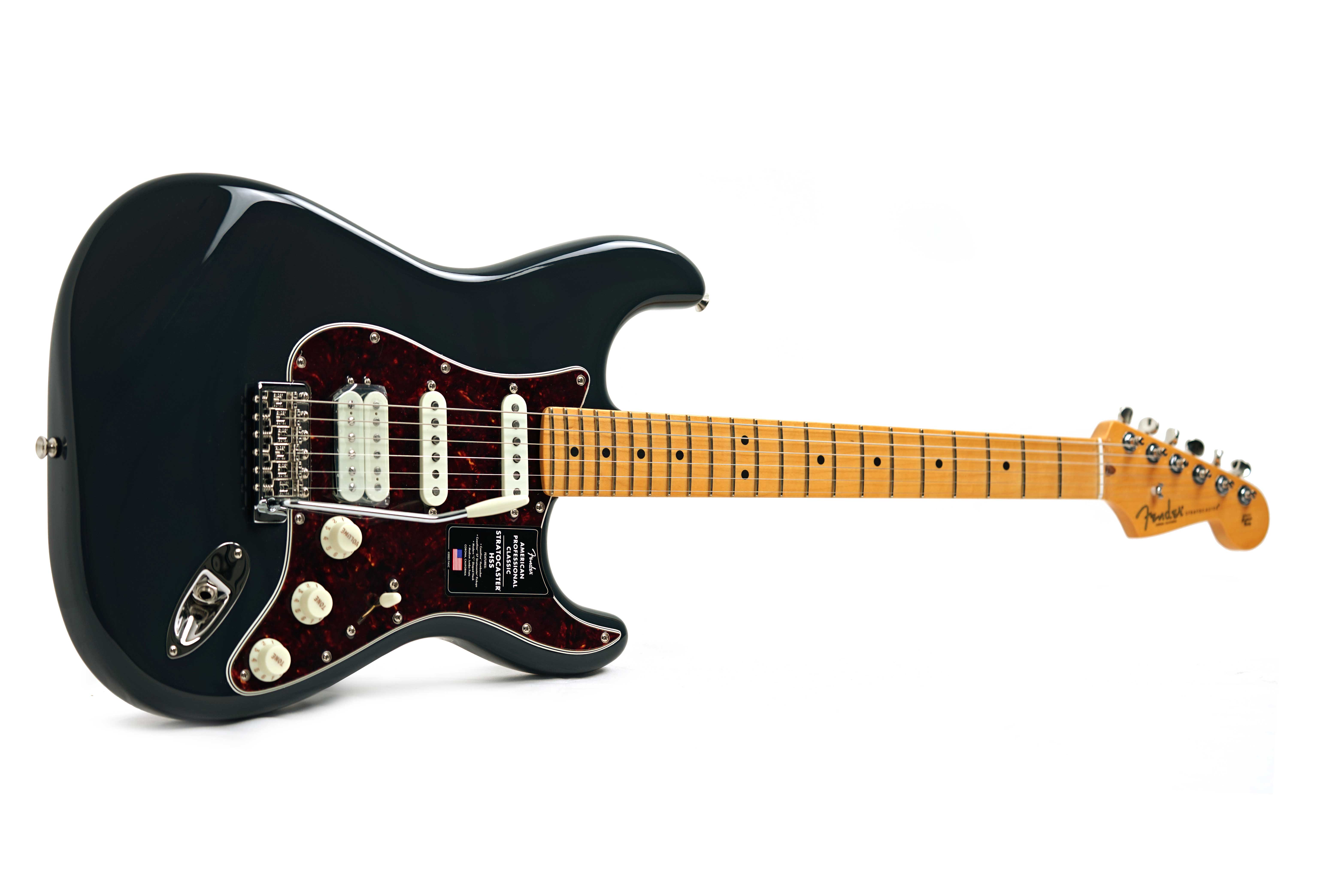 Fender American Professional Classic Stratocaster HSS Faded Black Maple Fingerboard (Nearly New) #US25067898