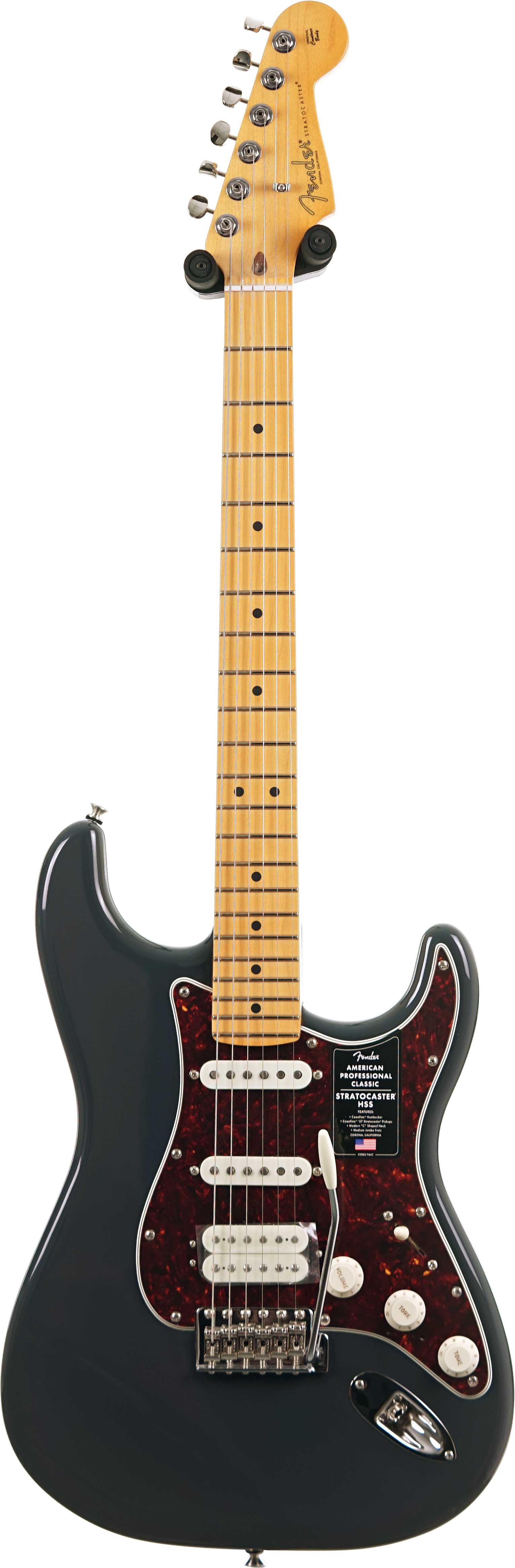 Fender American Professional Classic Stratocaster HSS Faded Black Maple Fingerboard (Ex-Demo) #US25111705