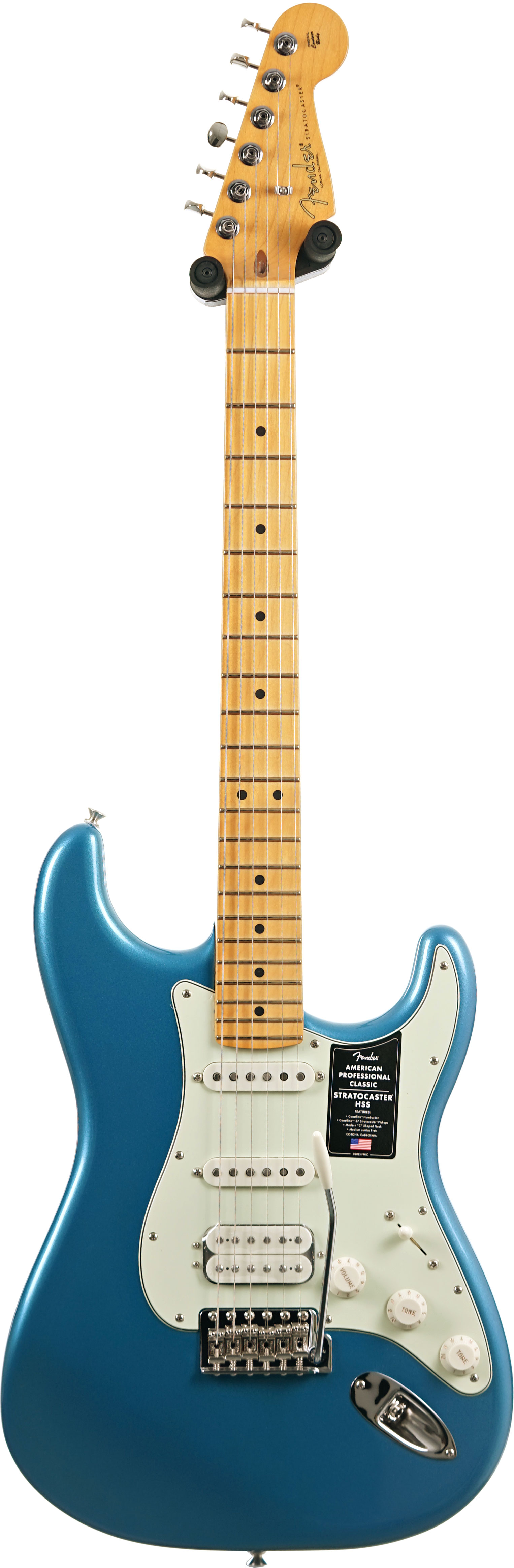 Fender American Professional Classic Stratocaster HSS Faded Lake Placid Blue Maple Fingerboard (Nearly New) #US25095896