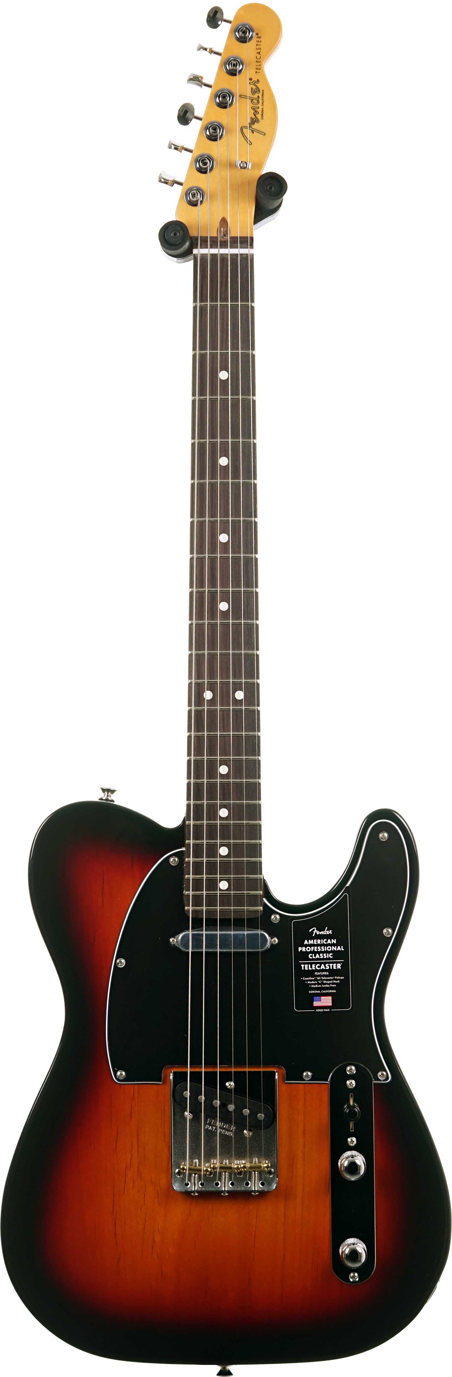 Fender American Professional Classic Telecaster 3-Colour Sunburst Rosewood Fingerboard #US25039277