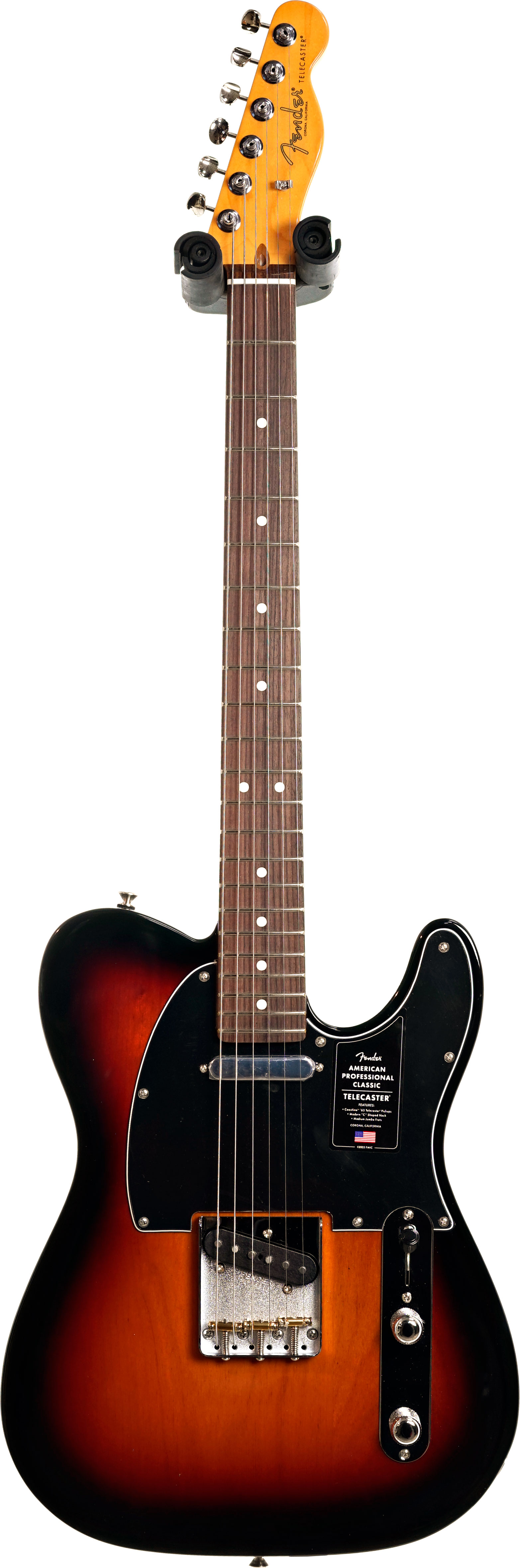 Fender American Professional Classic Telecaster 3 Colour Sunburst Rosewood Fingerboard (Nearly New) #US25099671