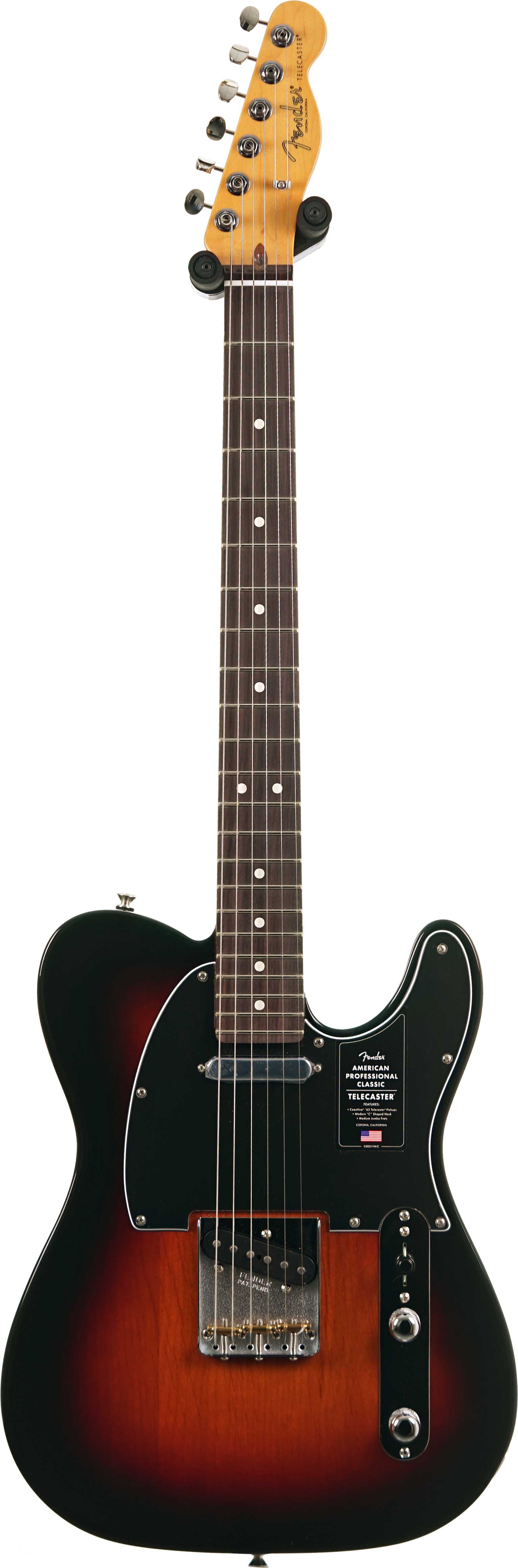 Fender American Professional Classic Telecaster 3-Colour Sunburst Rosewood Fingerboard (Nearly New) #US25098413