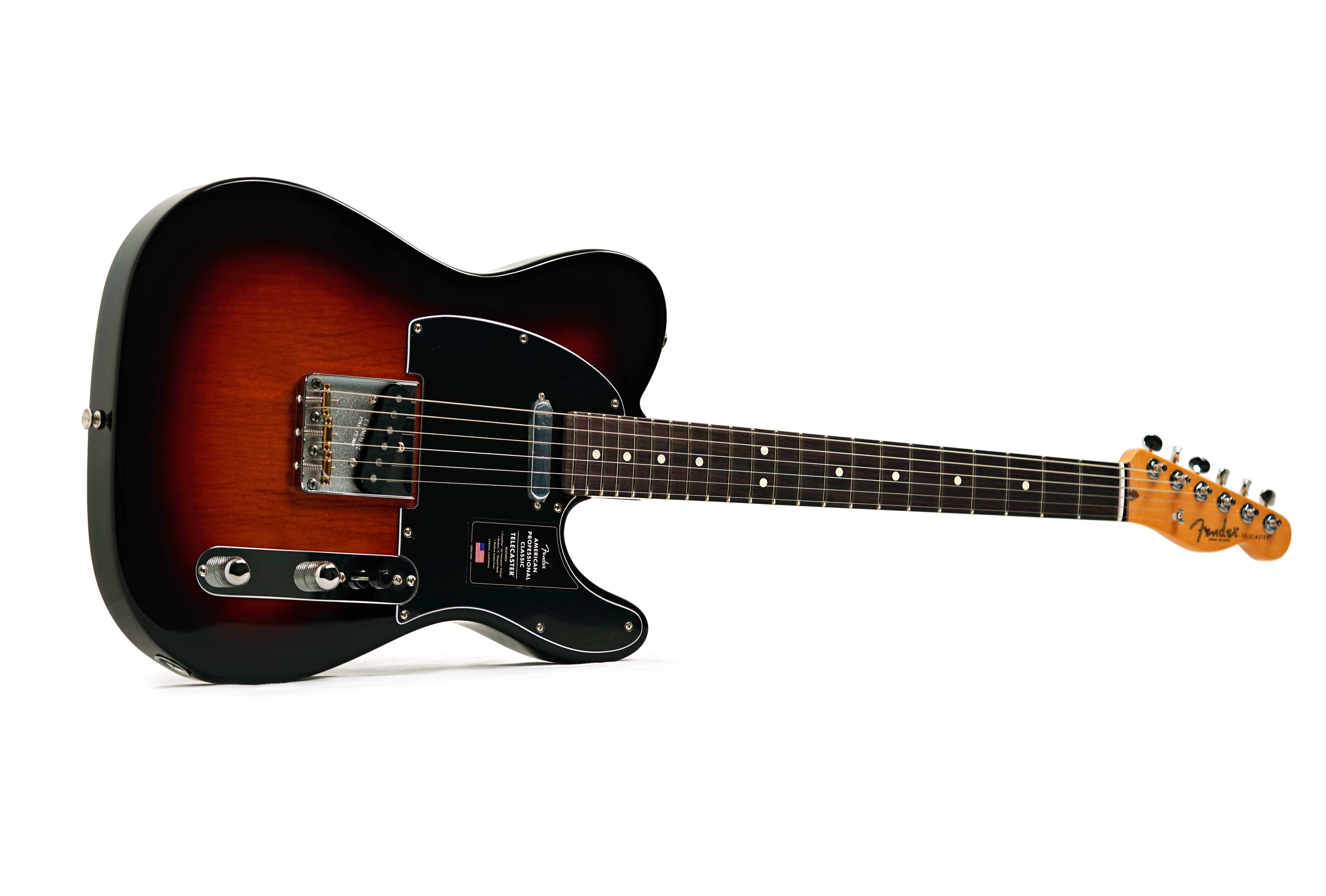 Fender American Professional Classic Telecaster 3-Colour Sunburst Rosewood Fingerboard (Nearly New) #US25098413