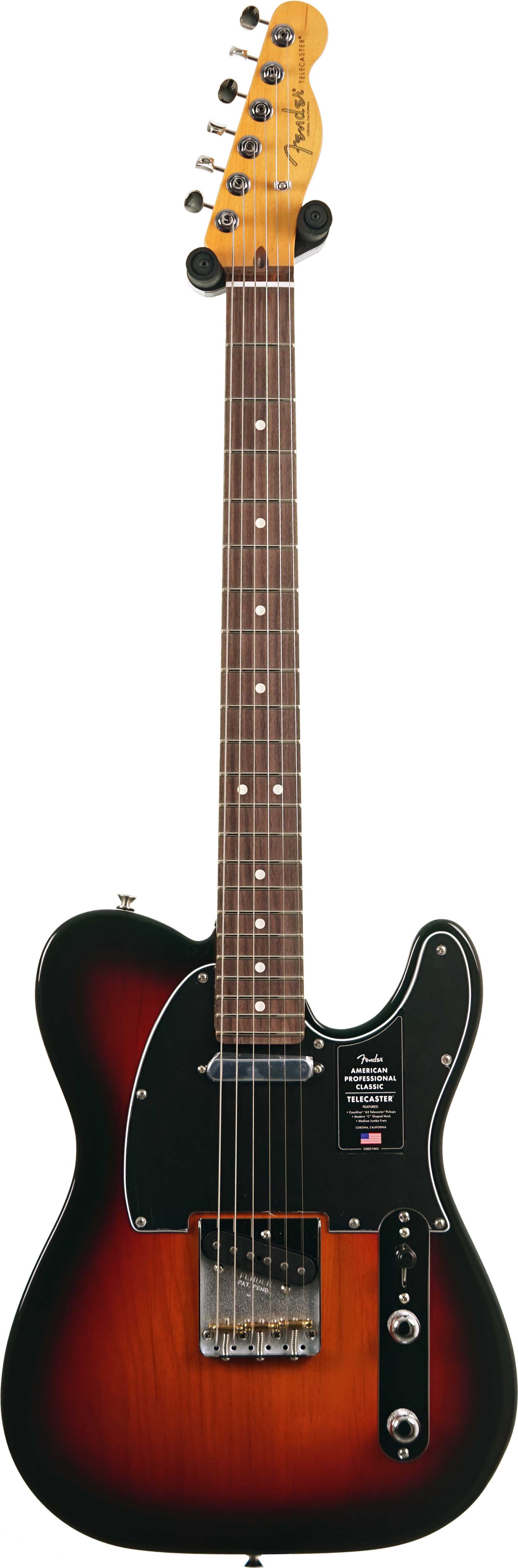 Fender American Professional Classic Telecaster 3-Colour Sunburst Rosewood Fingerboard (Ex-Demo) #US25093976