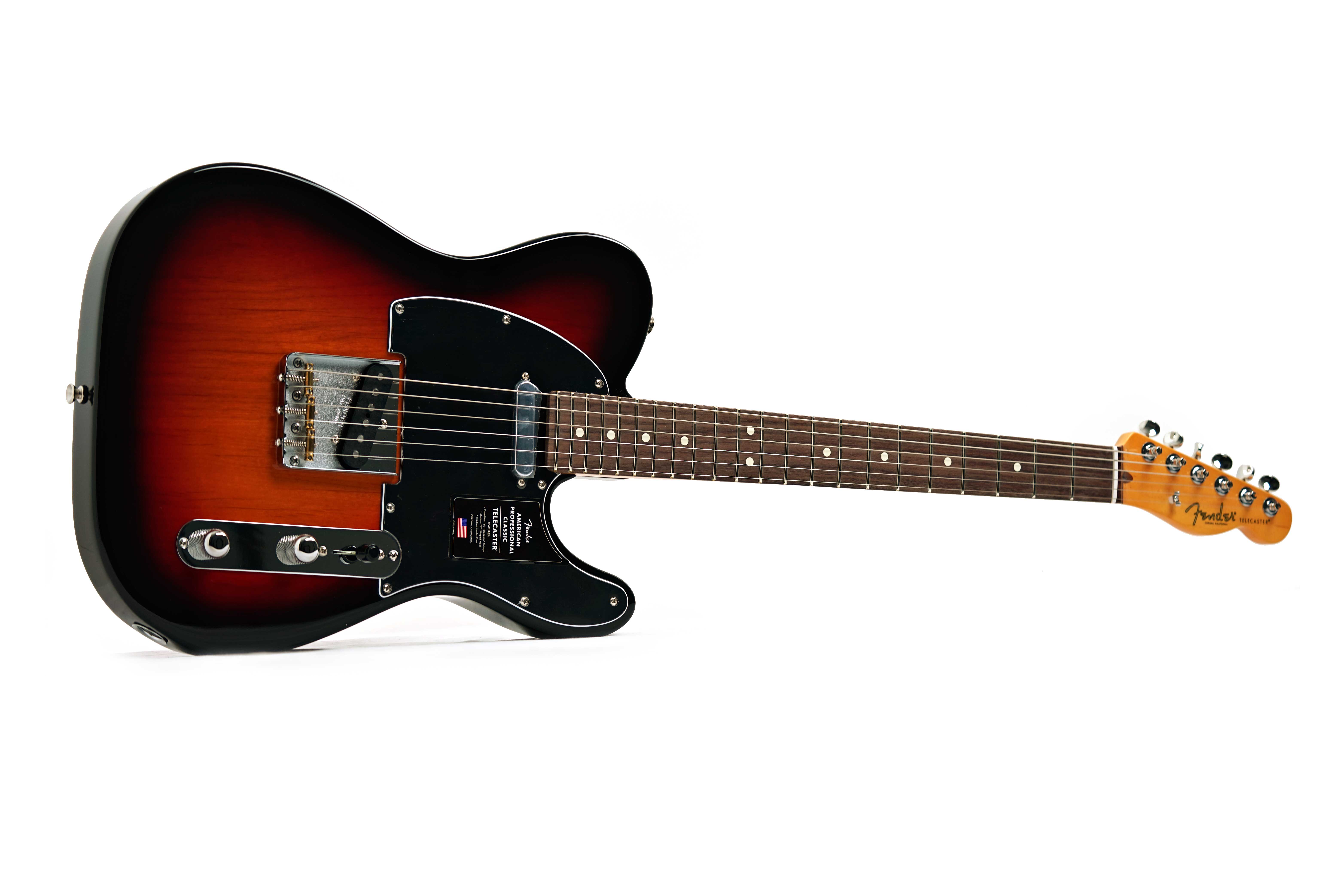 Fender American Professional Classic Telecaster 3-Colour Sunburst Rosewood Fingerboard (Ex-Demo) #US25093976