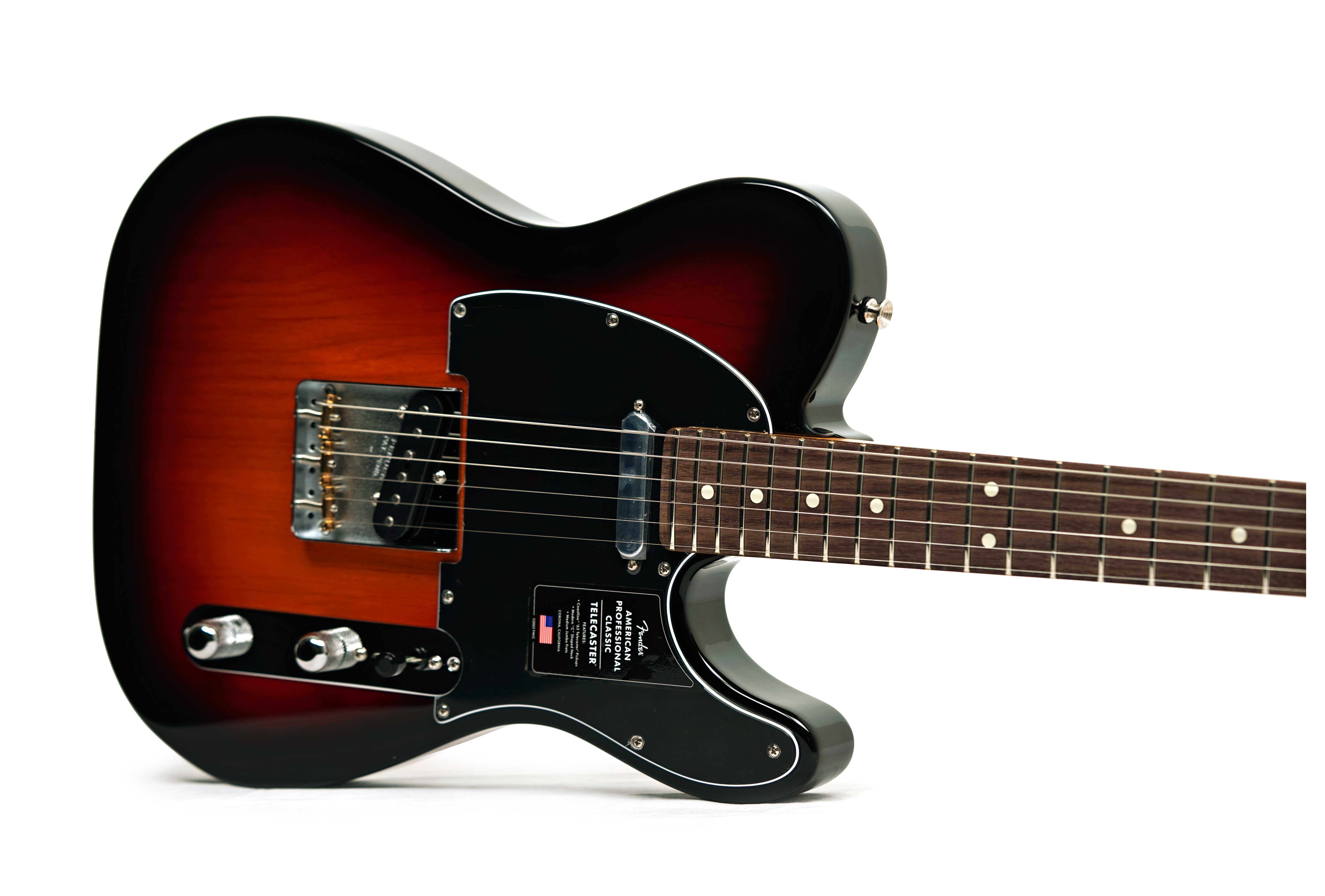 Fender American Professional Classic Telecaster 3-Colour Sunburst Rosewood Fingerboard (Ex-Demo) #US25093976