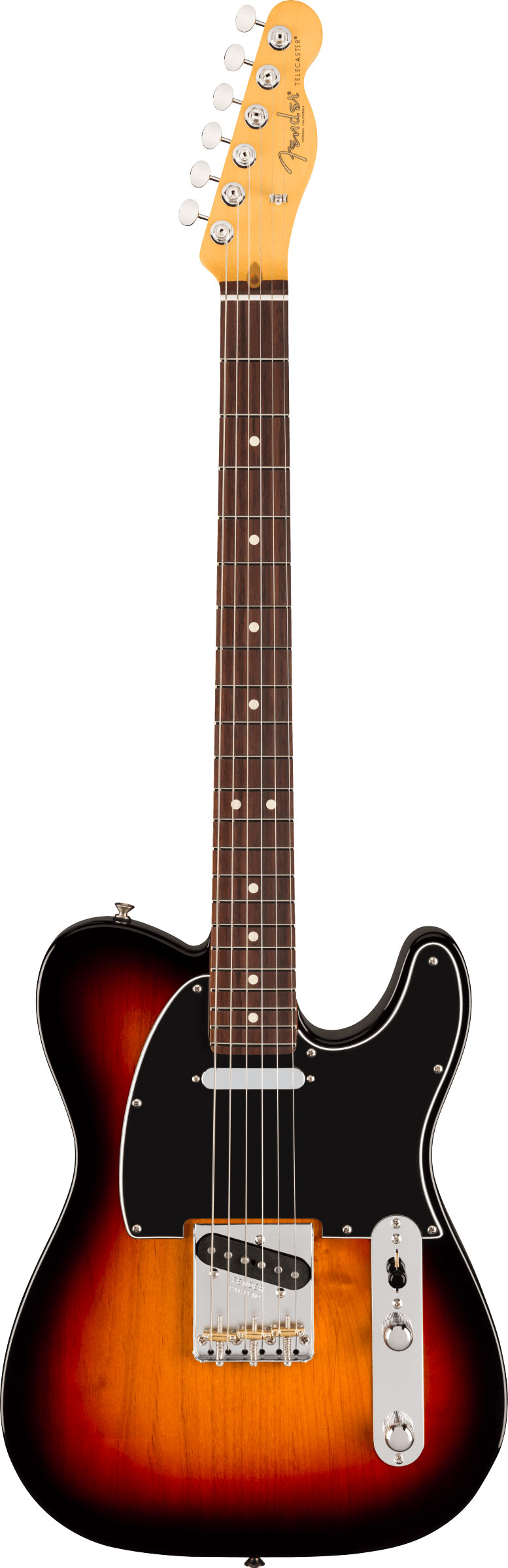 Fender American Professional Classic Telecaster 3-Colour Sunburst Rosewood Fingerboard