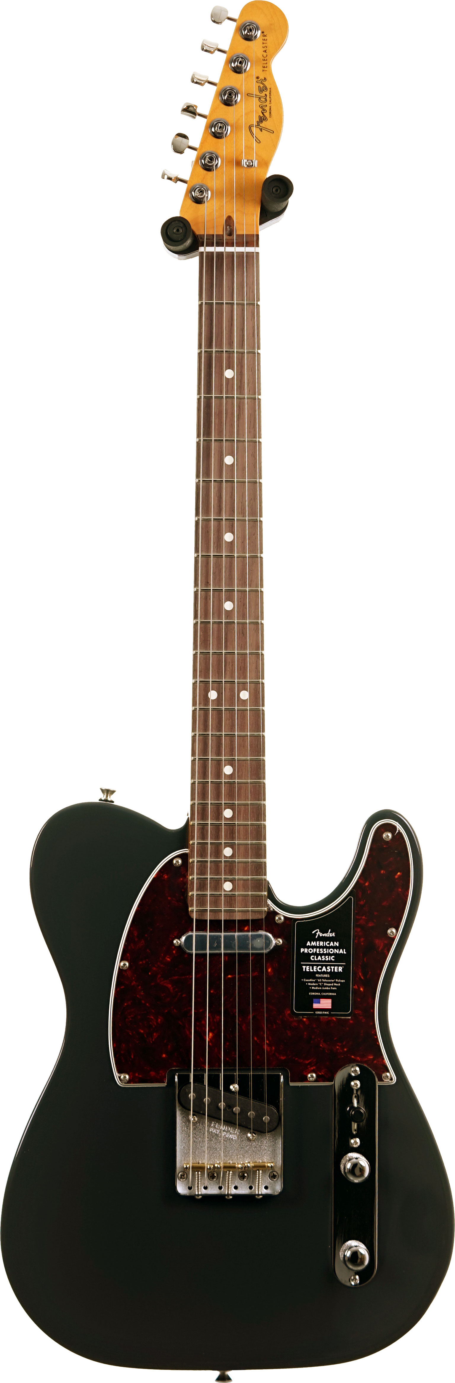 Fender American Professional Classic Telecaster Faded Black Rosewood Fingerboard #US25084463