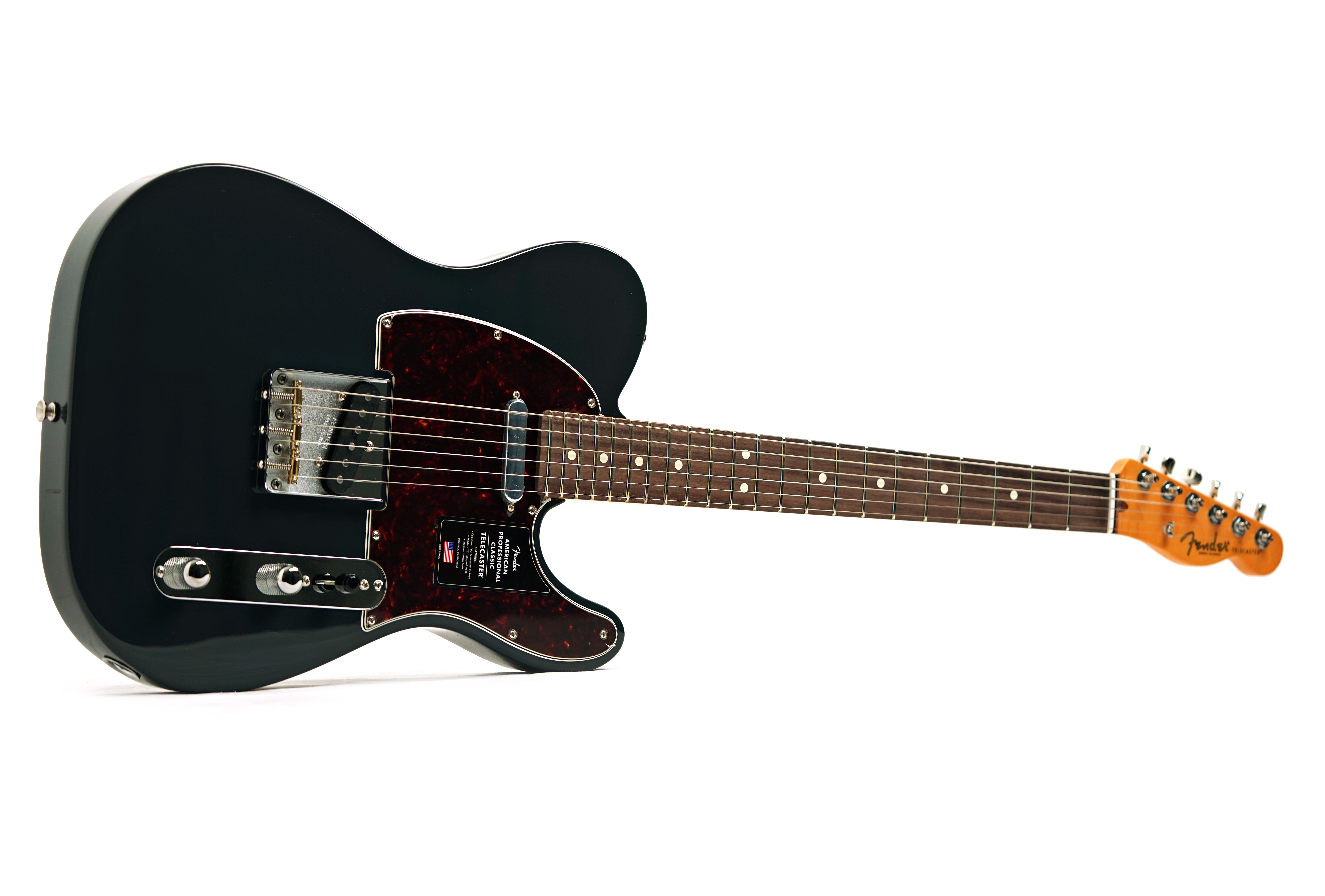 Fender American Professional Classic Telecaster Faded Black Rosewood Fingerboard #US25084463