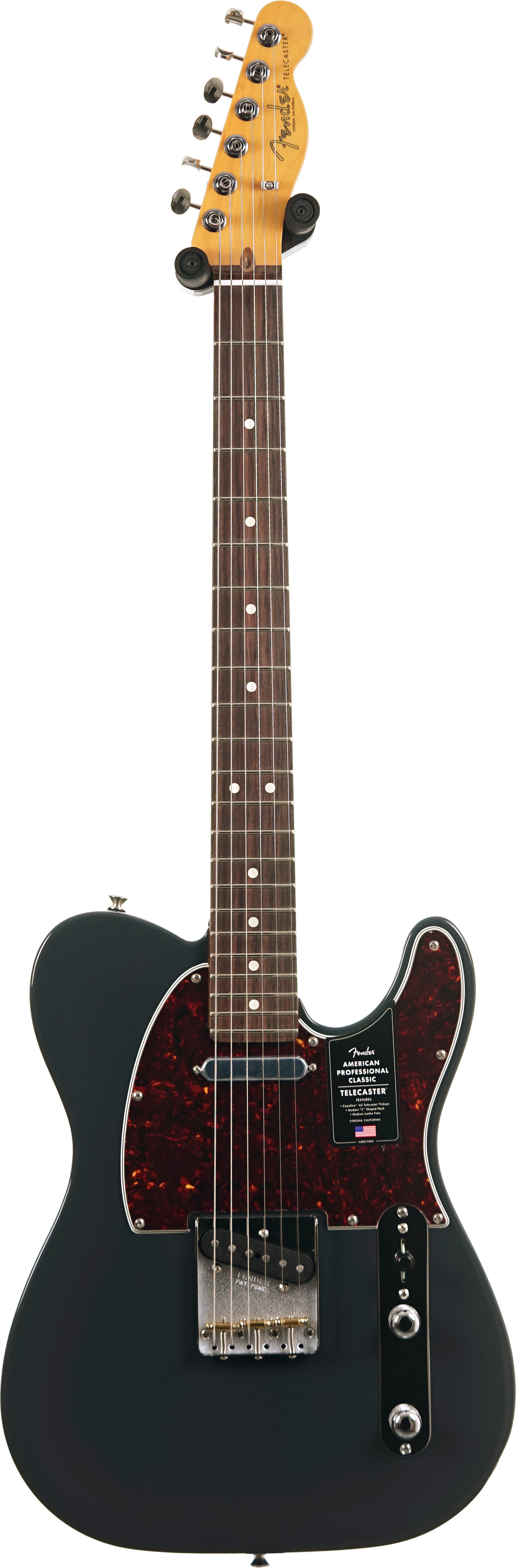 Fender American Professional Classic Telecaster Faded Black Rosewood Fingerboard #US25054217