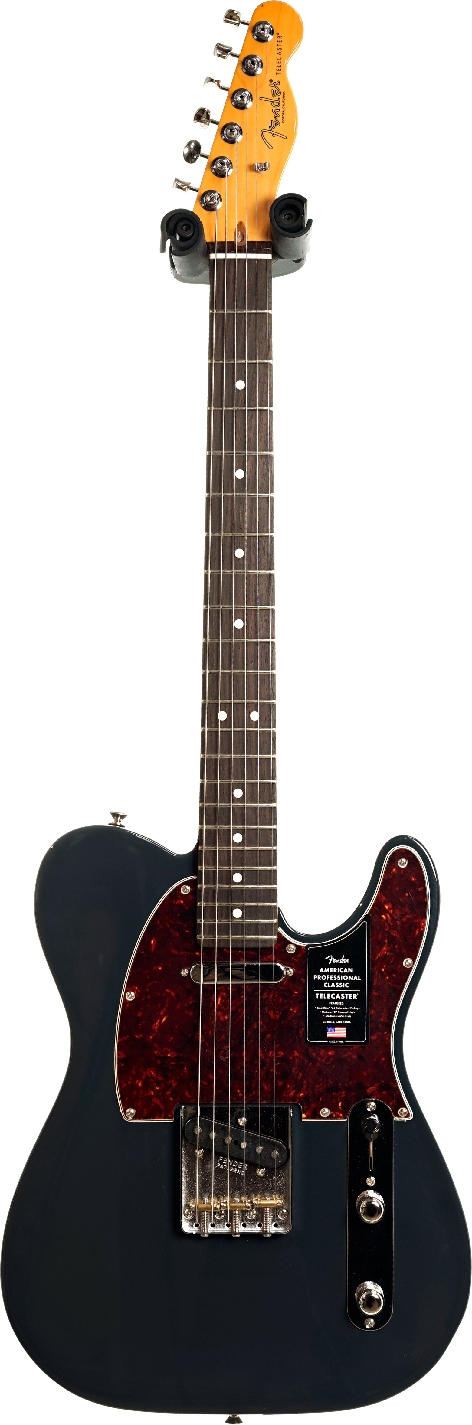 Fender American Professional Classic Telecaster Faded Black Rosewood Fingerboard (Nearly New) #US25051995