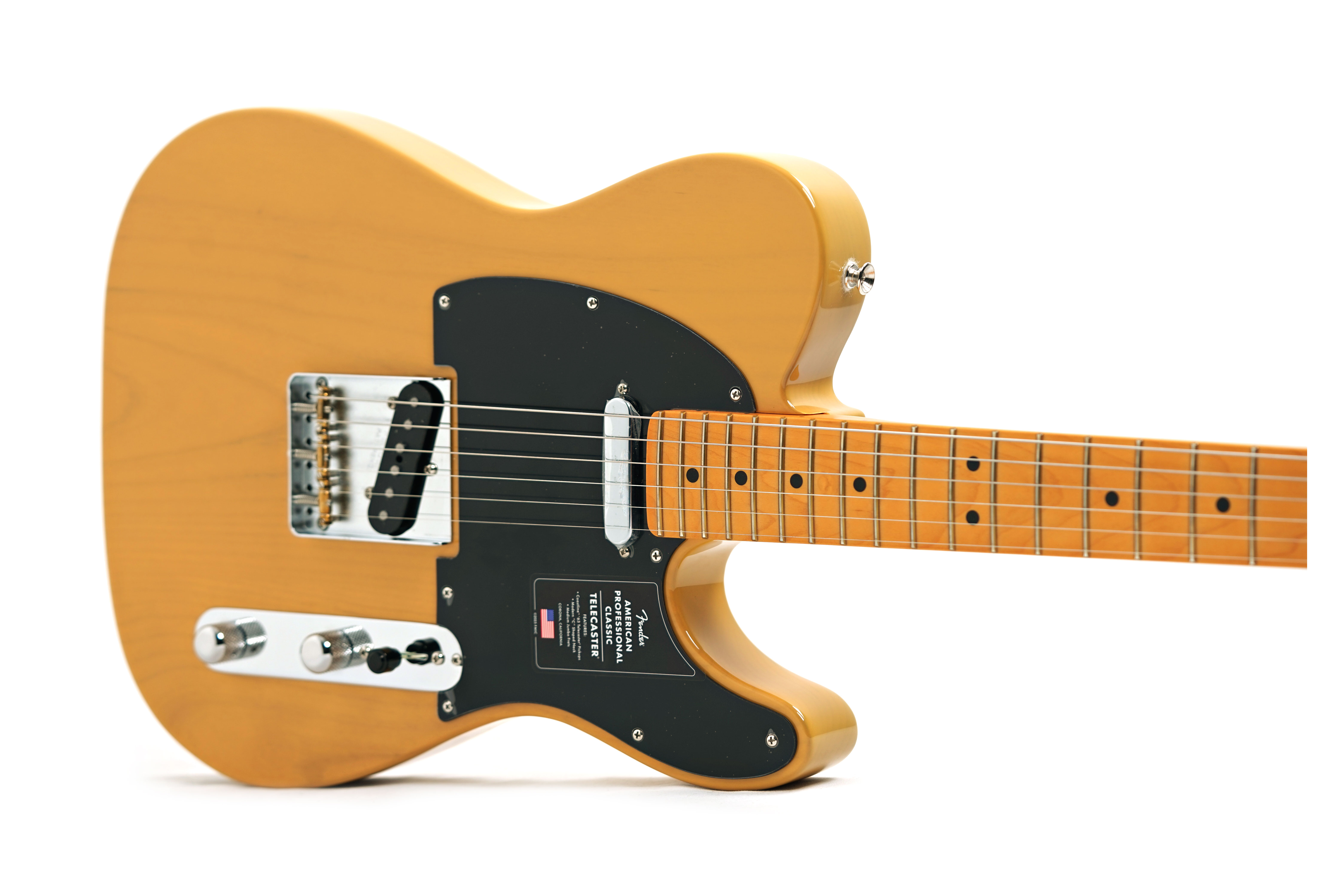 Fender American Professional Classic Telecaster Butterscotch Blonde Maple Fingerboard #US25089508