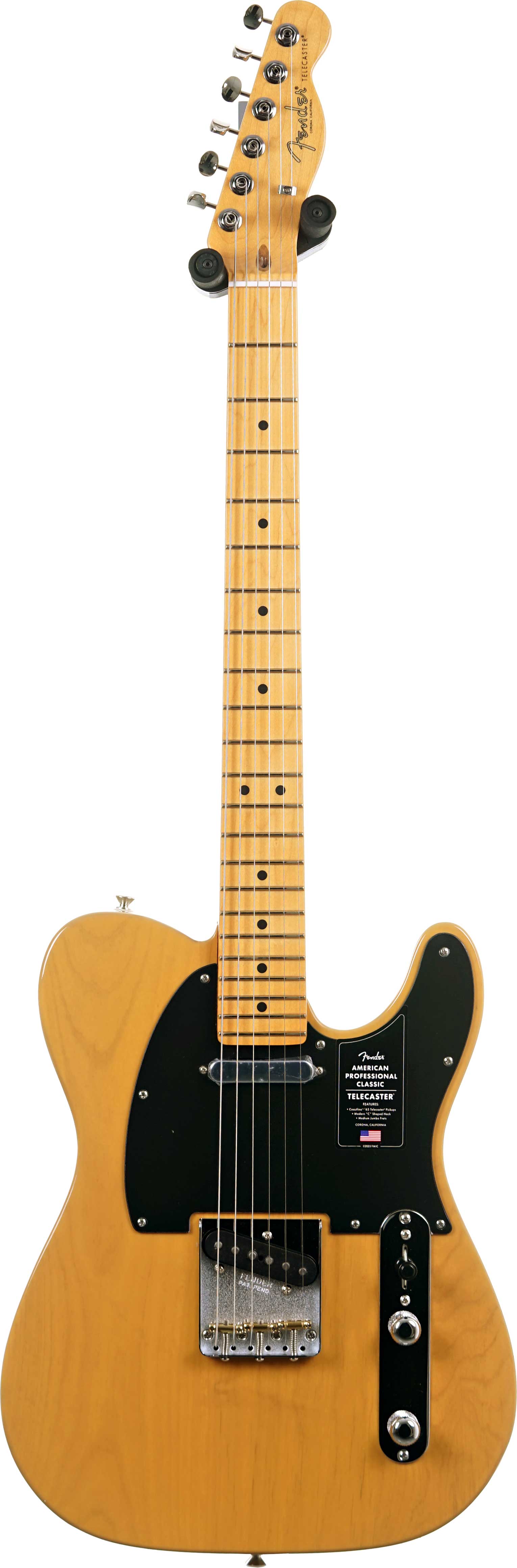 Fender American Professional Classic Telecaster Butterscotch Blonde Maple Fingerboard #US25096093