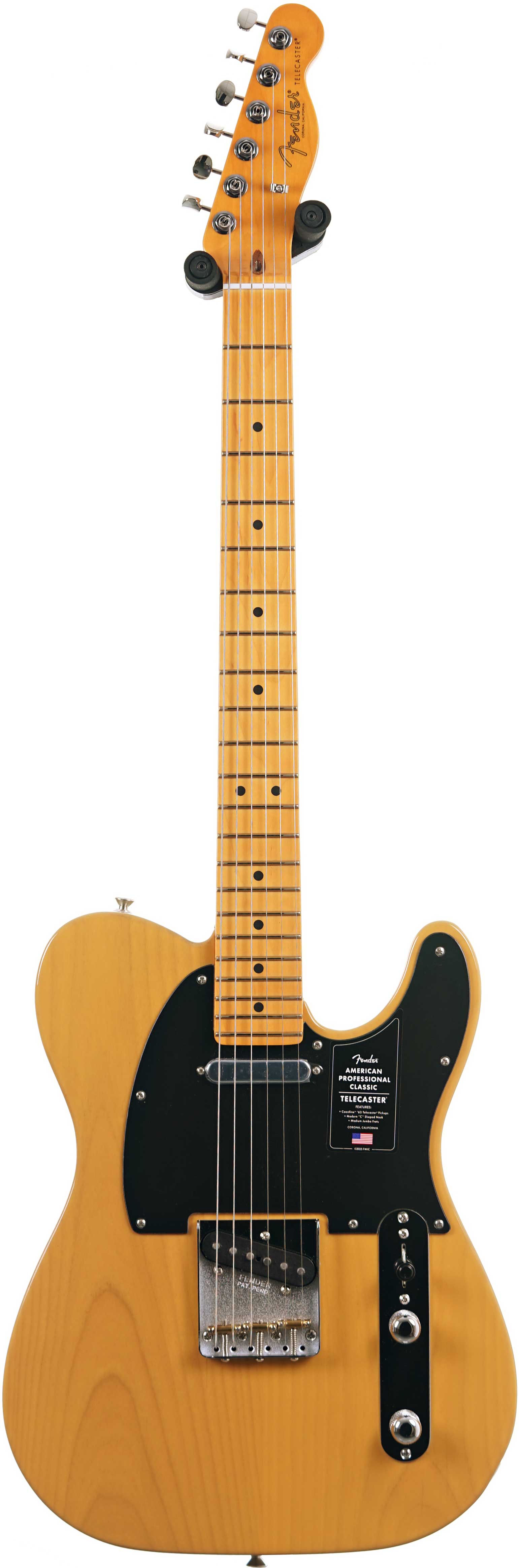 Fender American Professional Classic Telecaster Butterscotch Blonde Maple Fingerboard #US25114139