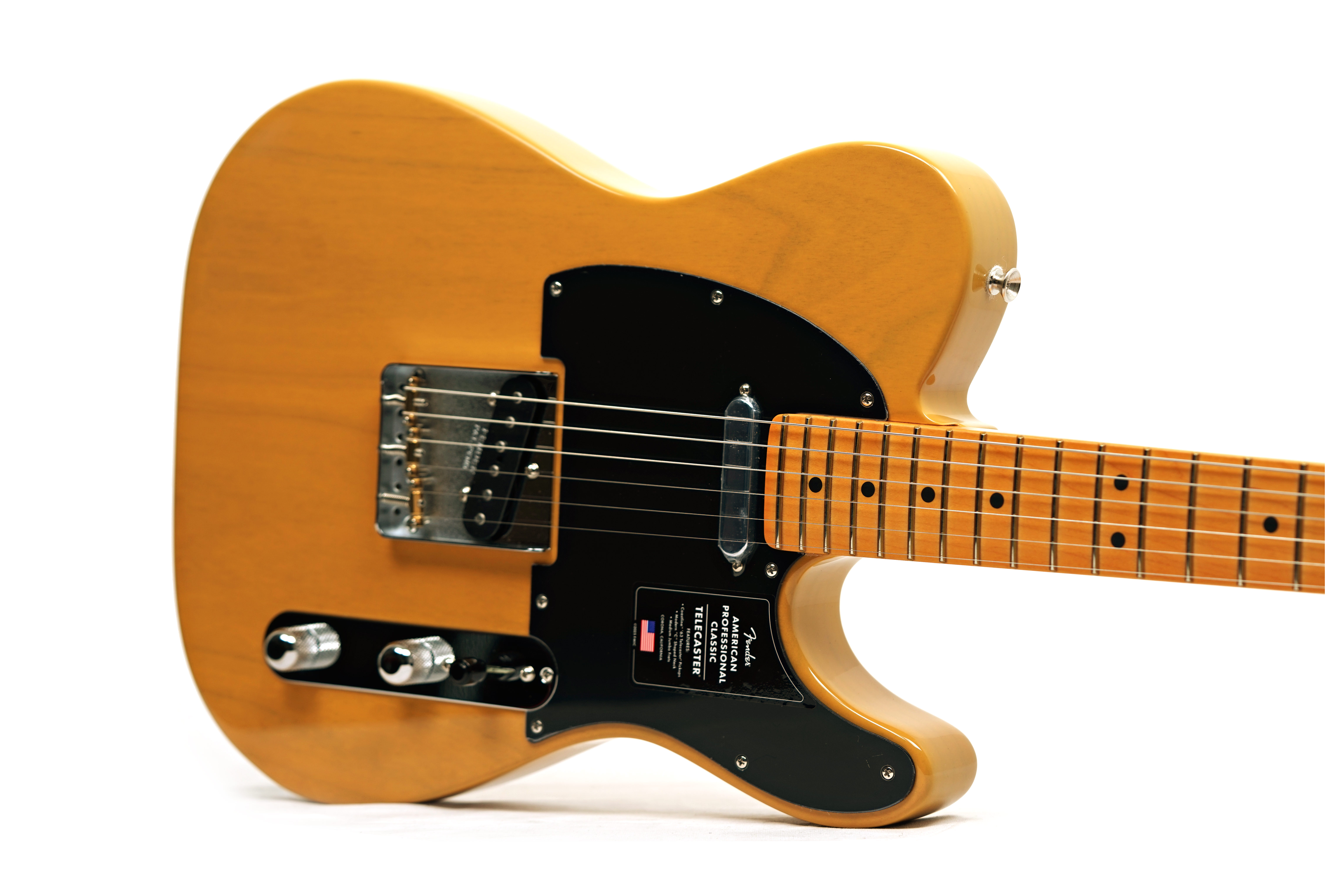 Fender American Professional Classic Telecaster Butterscotch Blonde Maple Fingerboard #US25110248