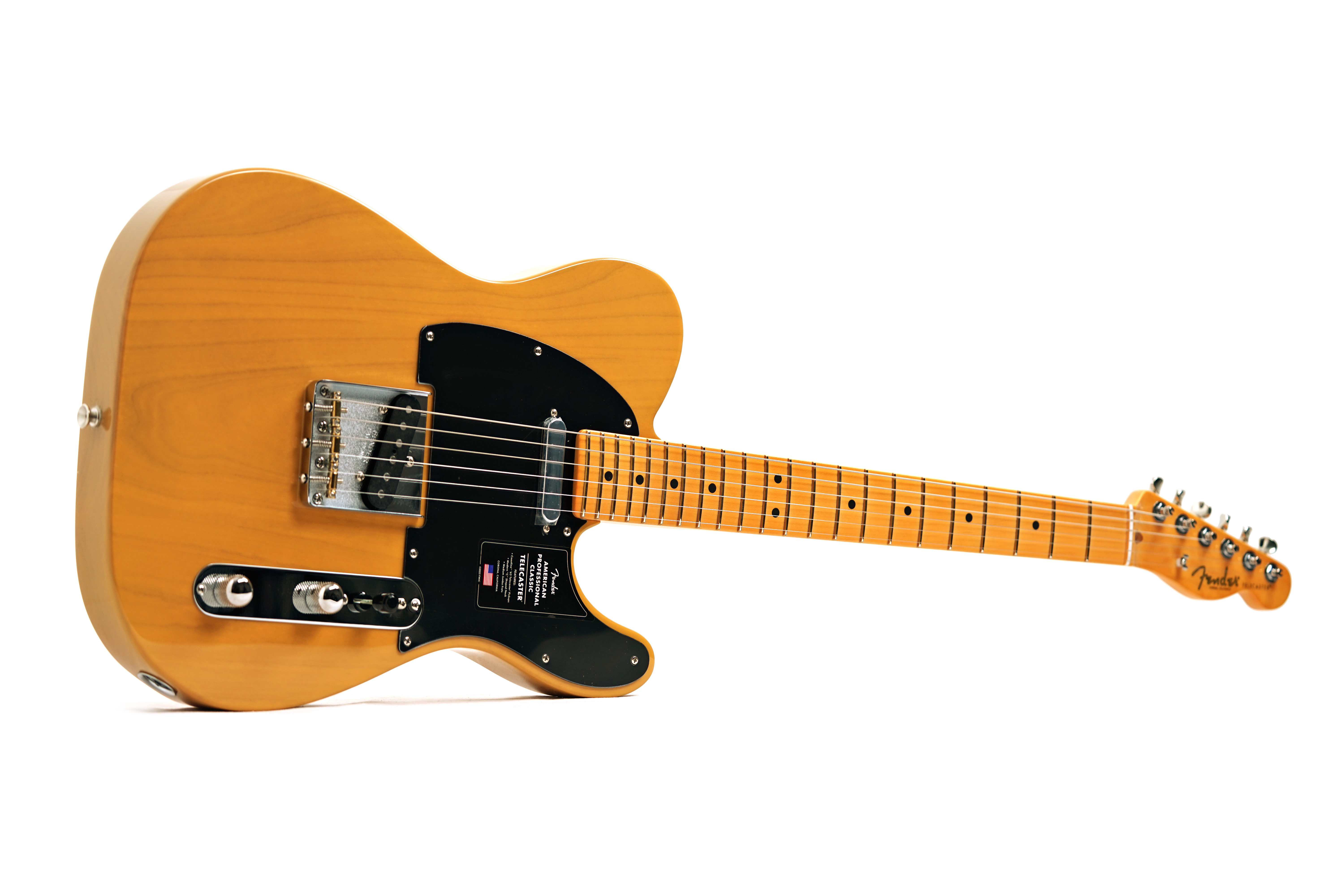Fender American Professional Classic Telecaster Butterscotch Blonde Maple Fingerboard #US25110234