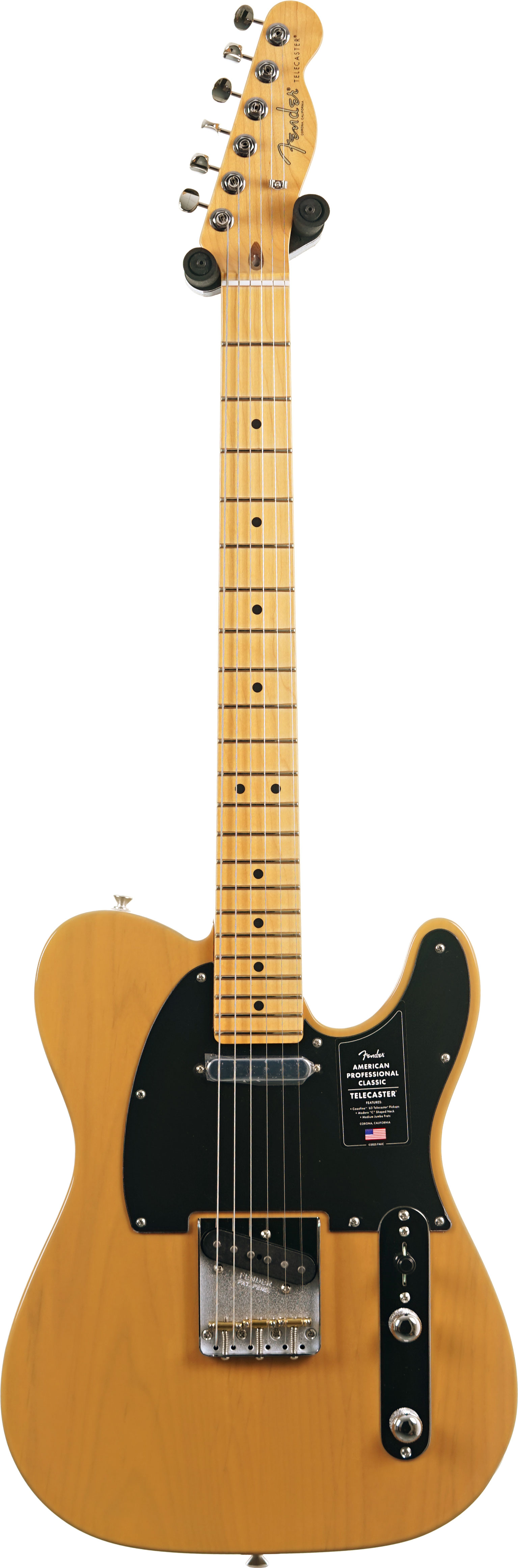 Fender American Professional Classic Telecaster Butterscotch Blonde Maple Fingerboard #US25085322
