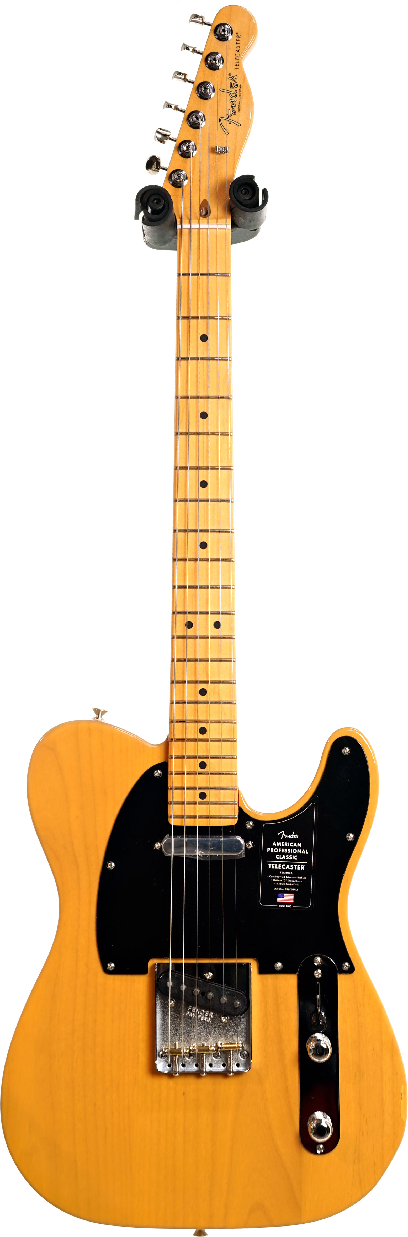 Fender American Professional Classic Telecaster Butterscotch Blonde Maple Fingerboard (Nearly New) #US25100120