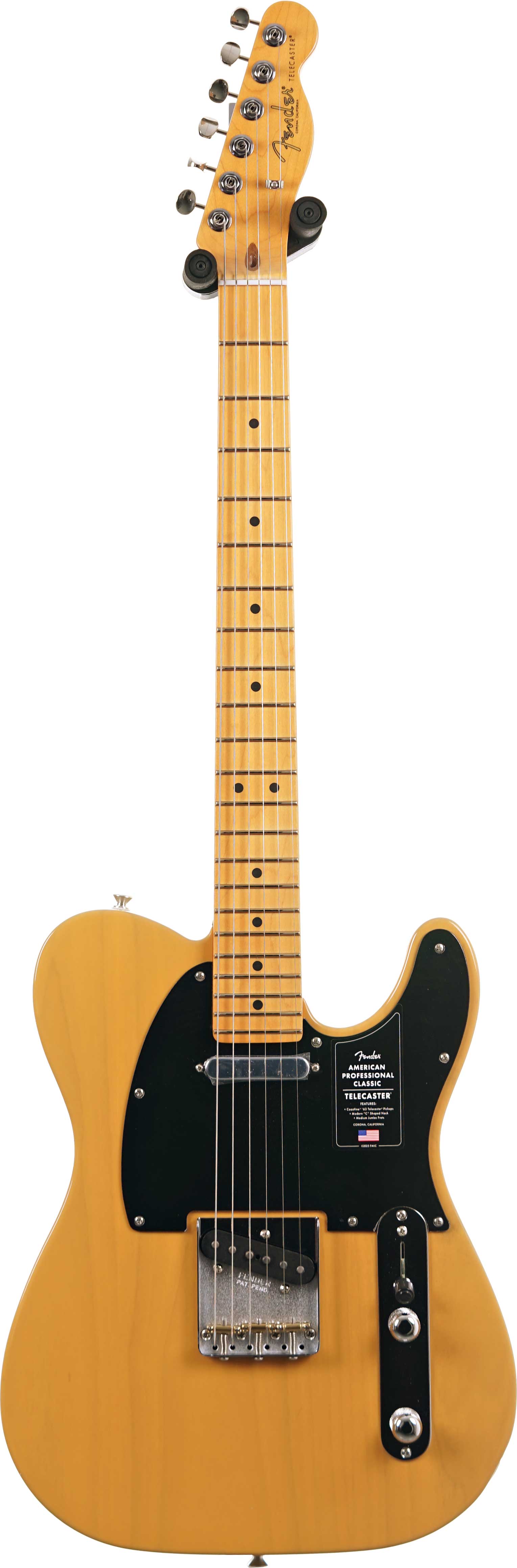 Fender American Professional Classic Telecaster Butterscotch Blonde Maple Fingerboard (Ex-Demo) #US25066439