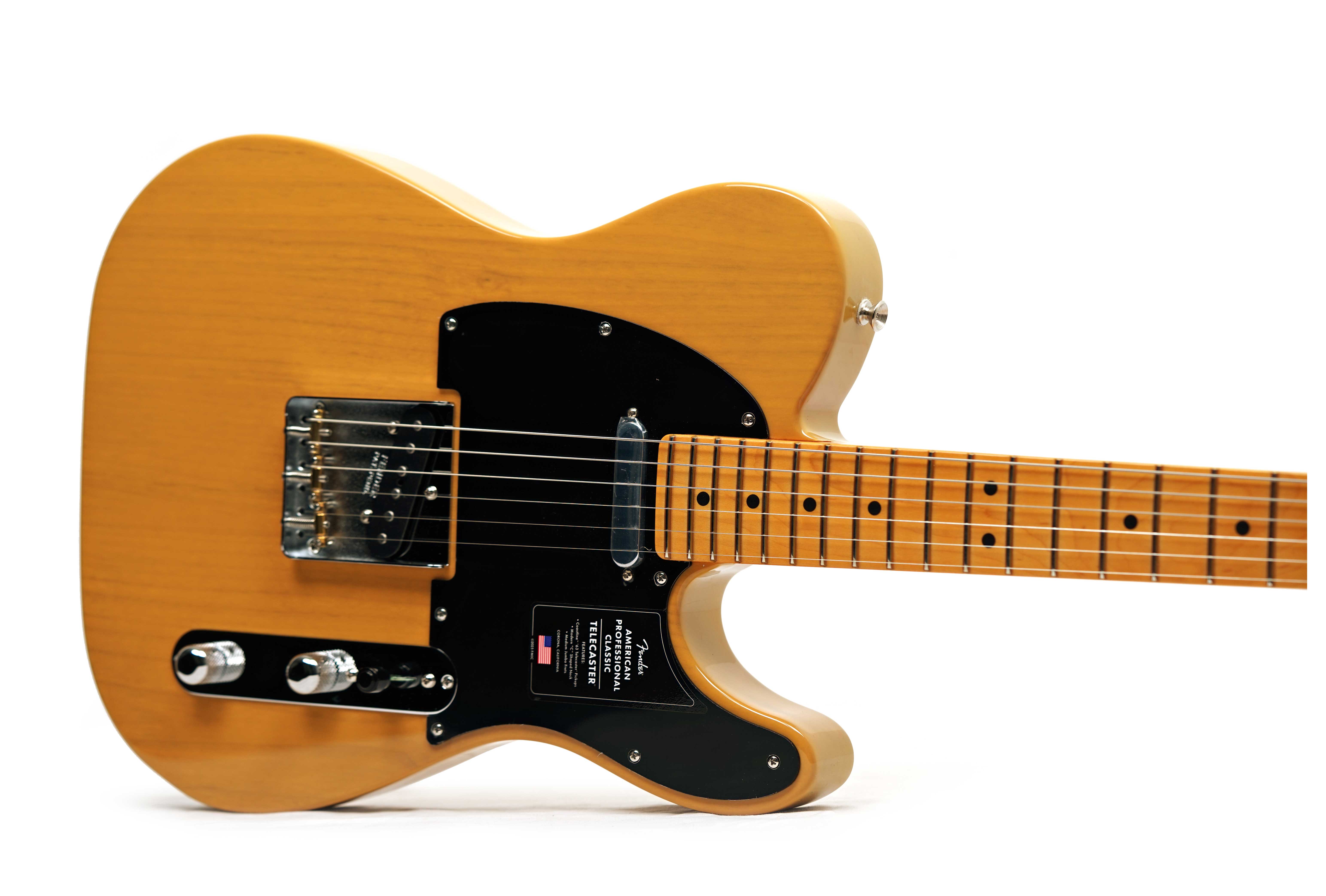 Fender American Professional Classic Telecaster Butterscotch Blonde Maple Fingerboard (Nearly New) #US25108789