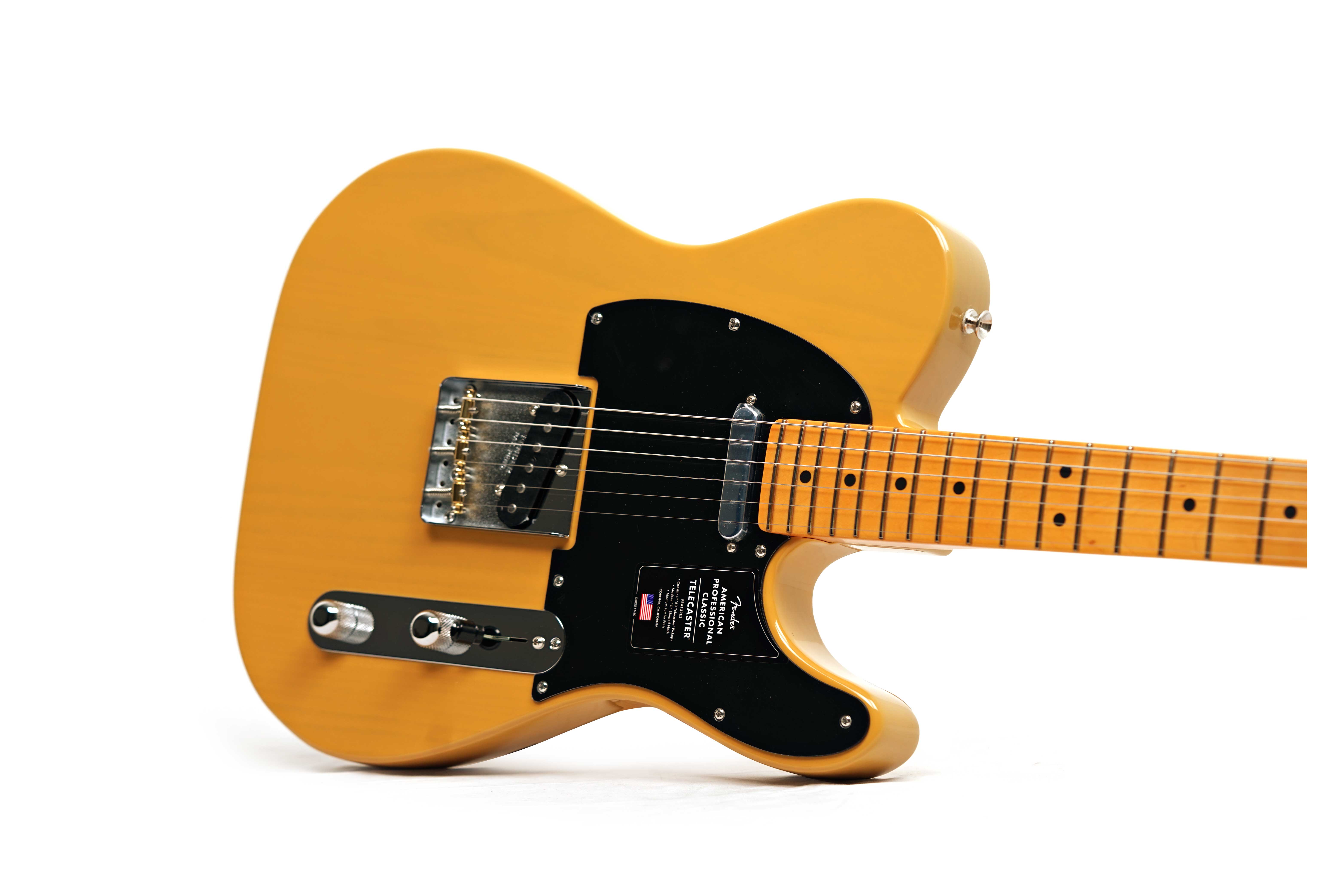 Fender American Professional Classic Telecaster Butterscotch Blonde Maple Fingerboard (Nearly New) #US25082012