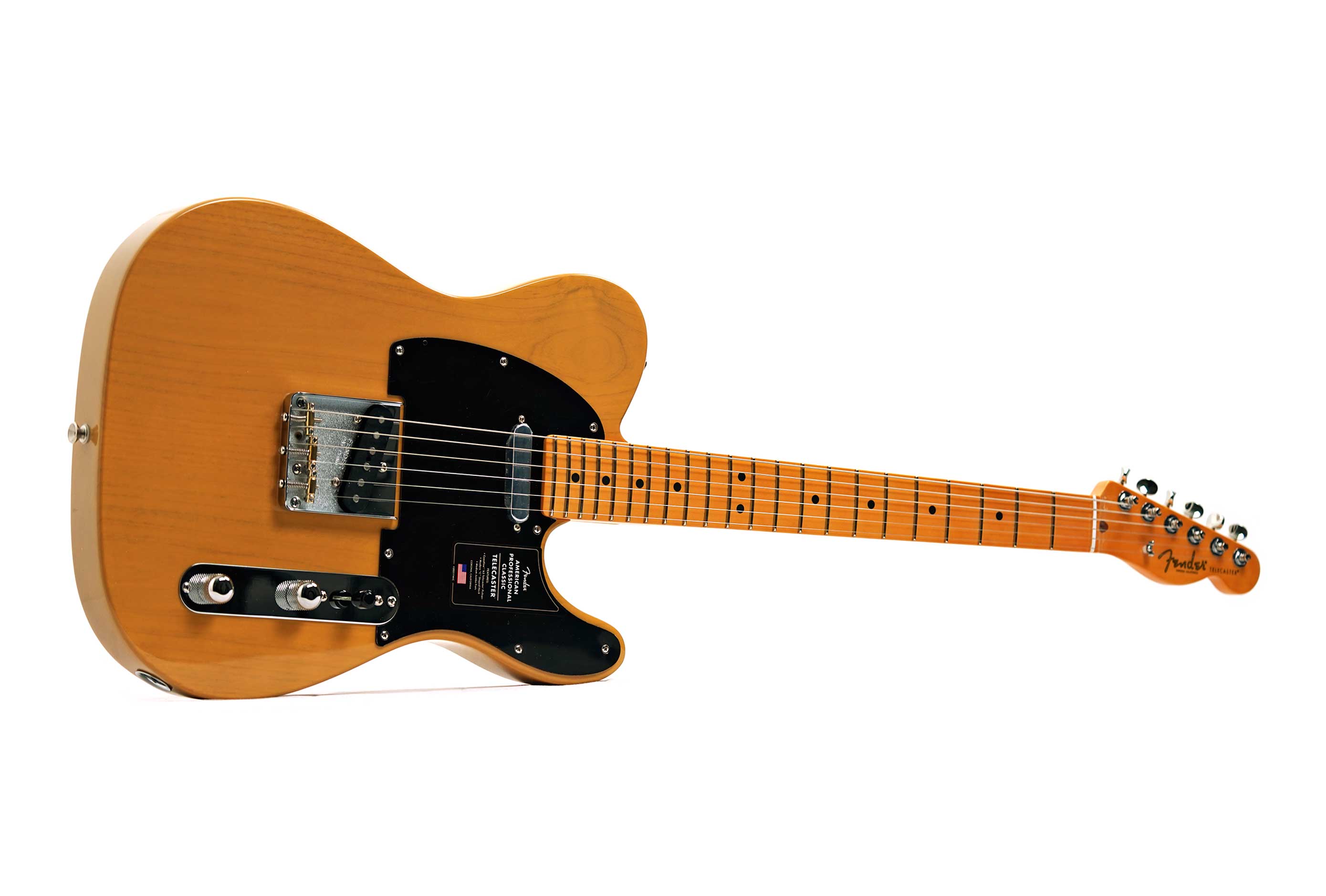 Fender American Professional Classic Telecaster Butterscotch Blonde Maple Fingerboard #US26028131