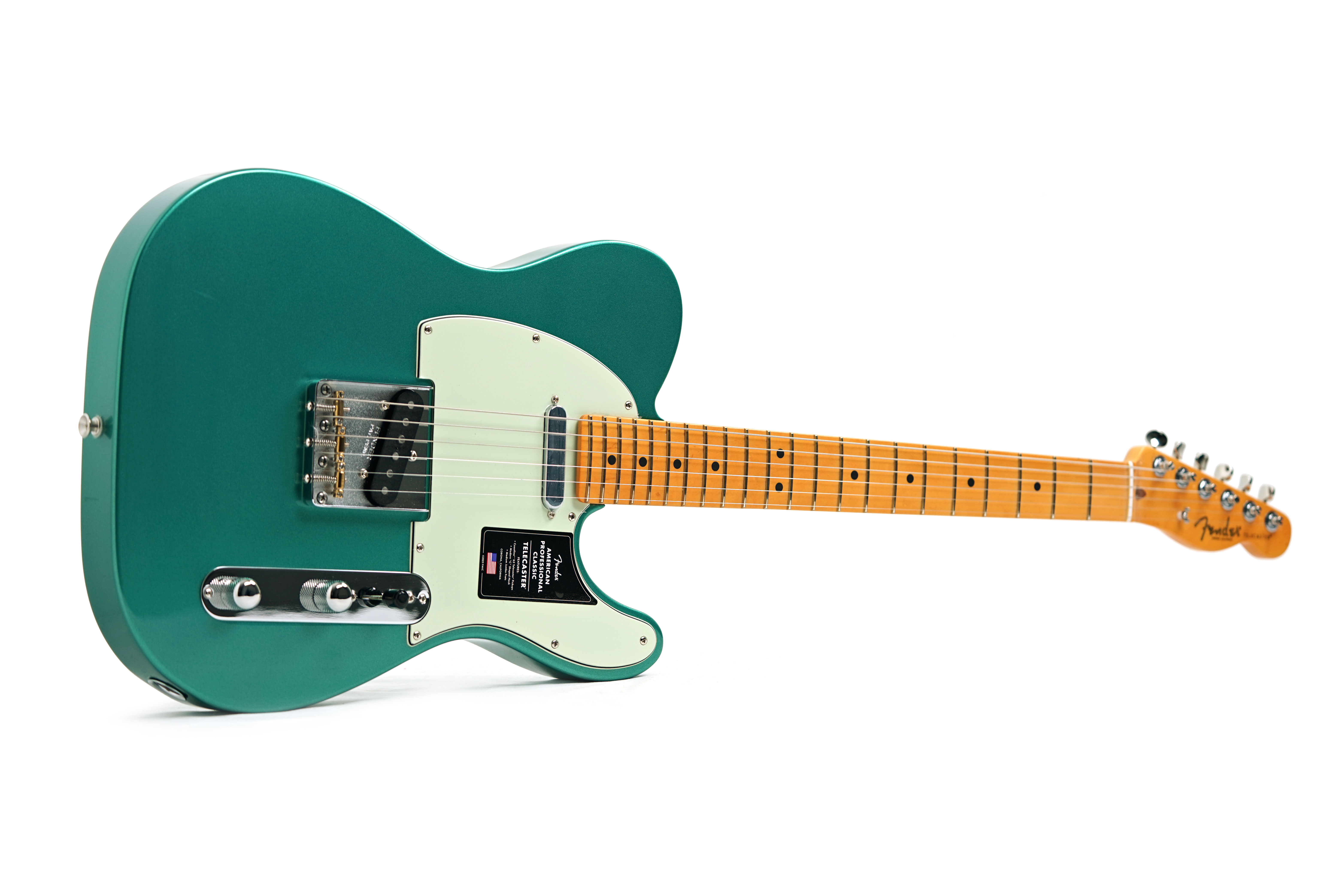Fender American Professional Classic Telecaster Faded Sherwood Green Maple Fingerboard #US25070317