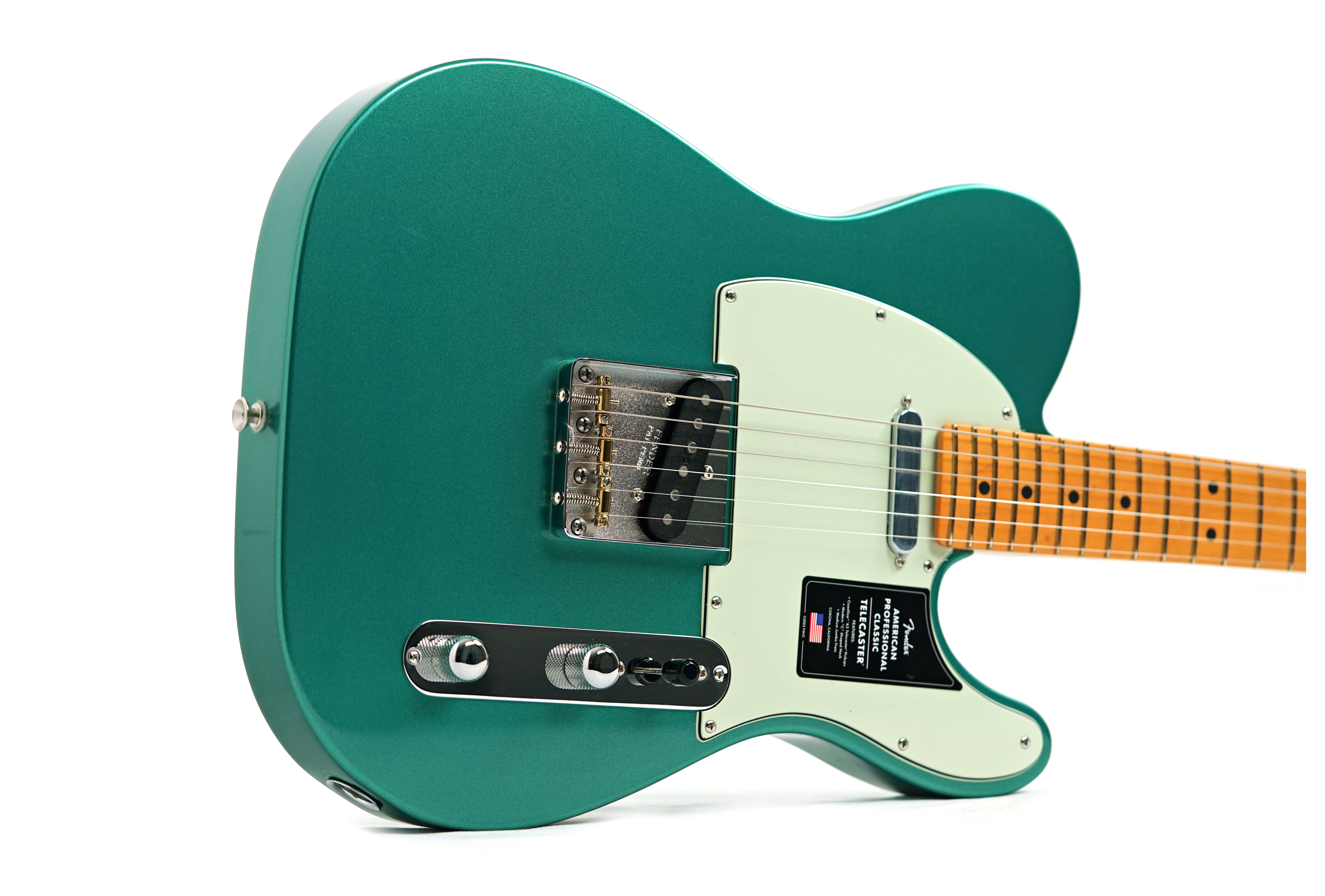Fender American Professional Classic Telecaster Faded Sherwood Green Maple Fingerboard #US25070317