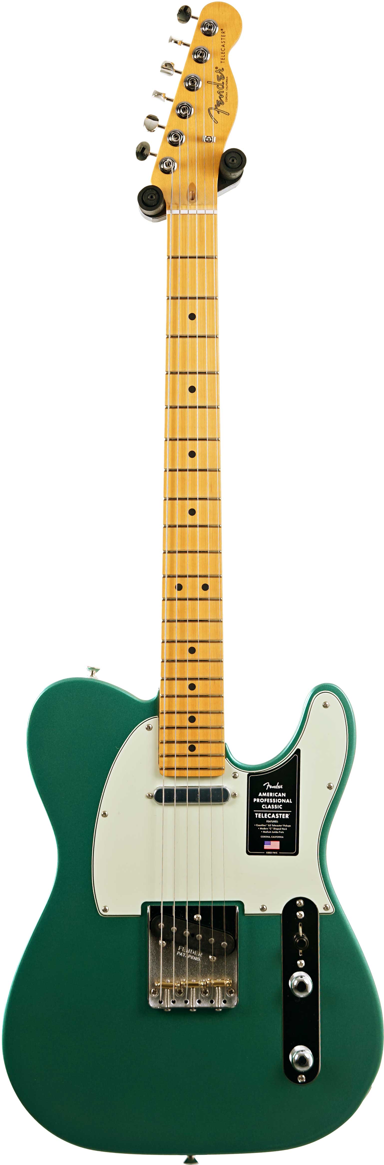 Fender American Professional Classic Telecaster Faded Sherwood Green Maple Fingerboard #US25056123