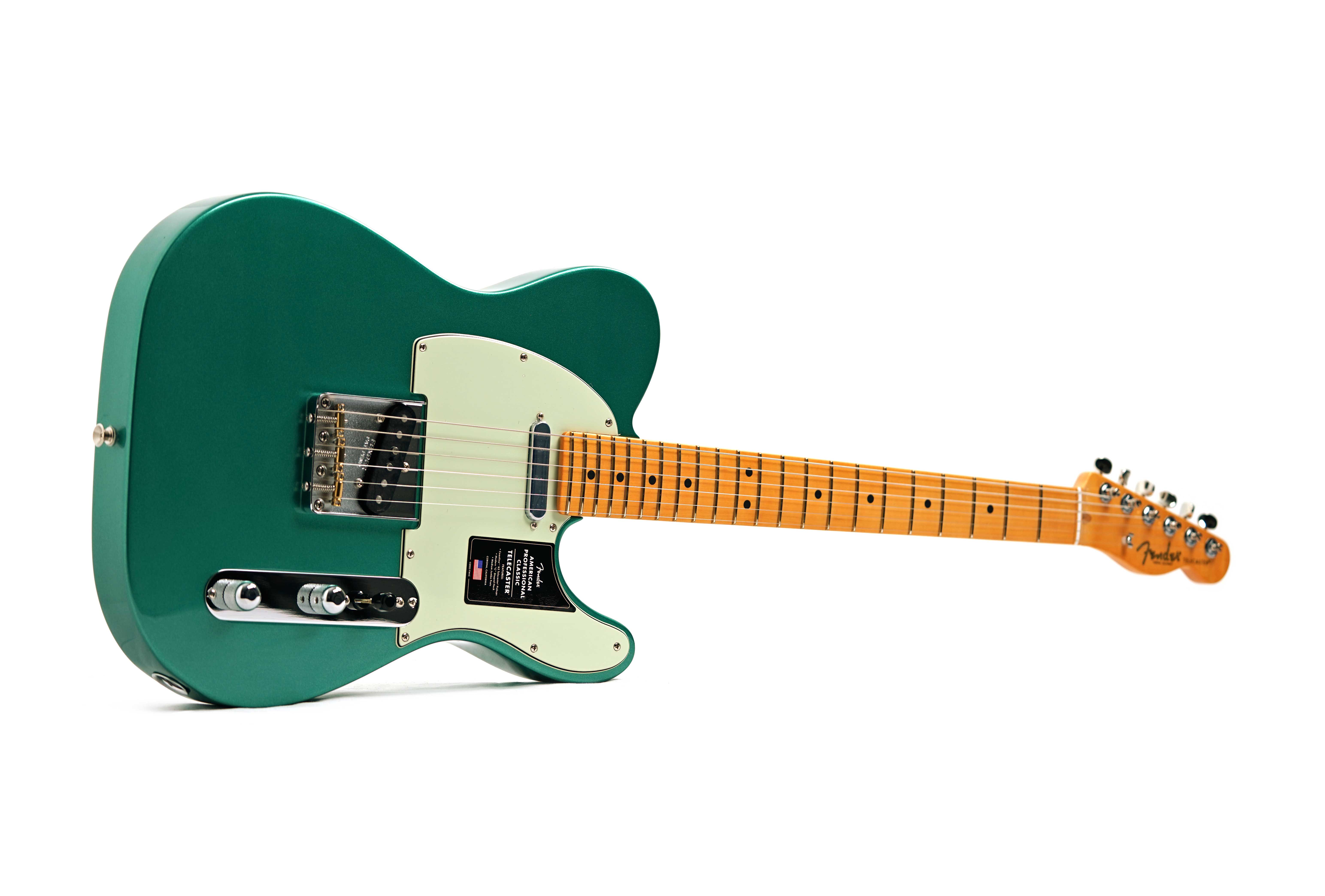 Fender American Professional Classic Telecaster Faded Sherwood Green Maple Fingerboard #US25056123