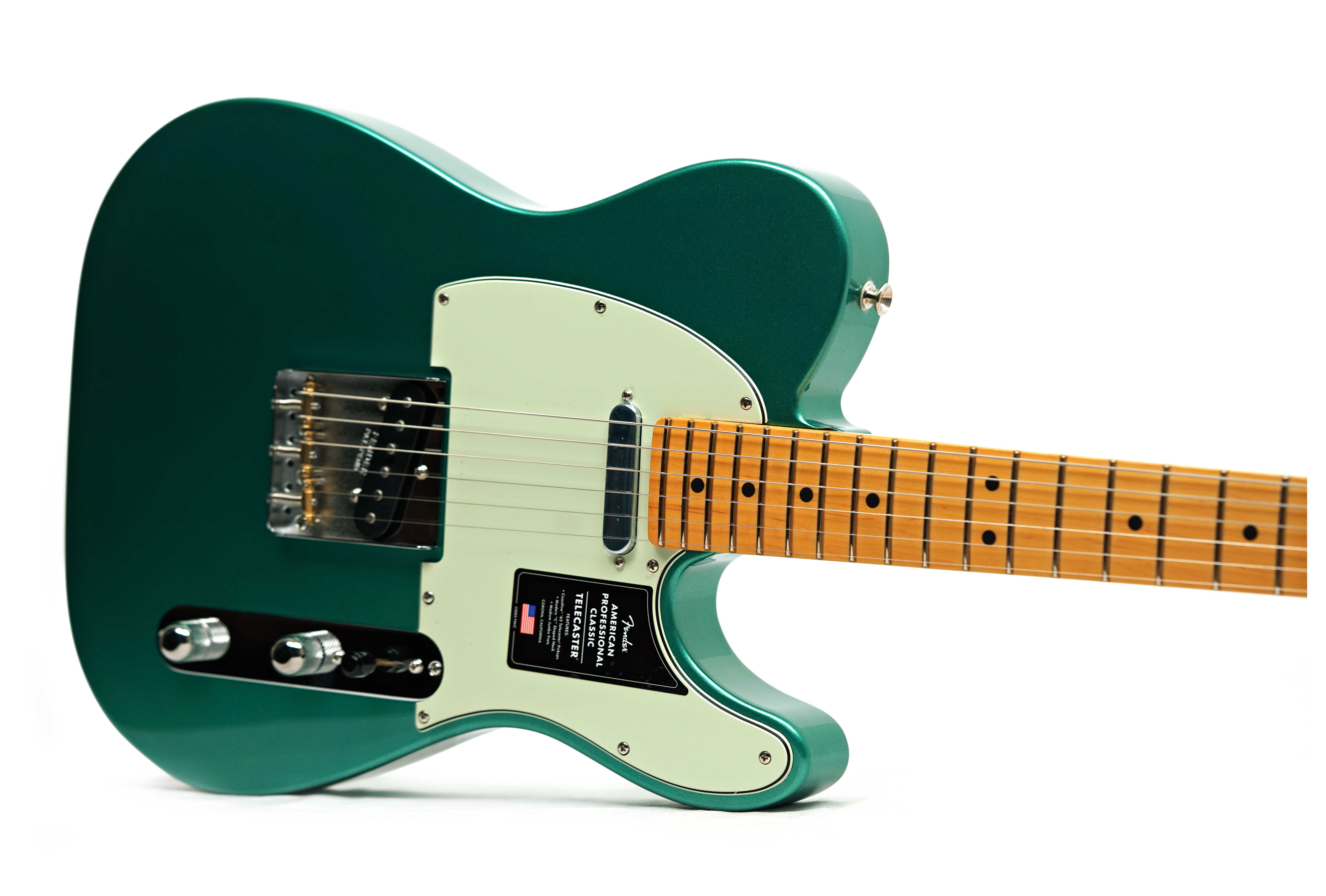 Fender American Professional Classic Telecaster Faded Sherwood Green Maple Fingerboard (Nearly New) #US25059340