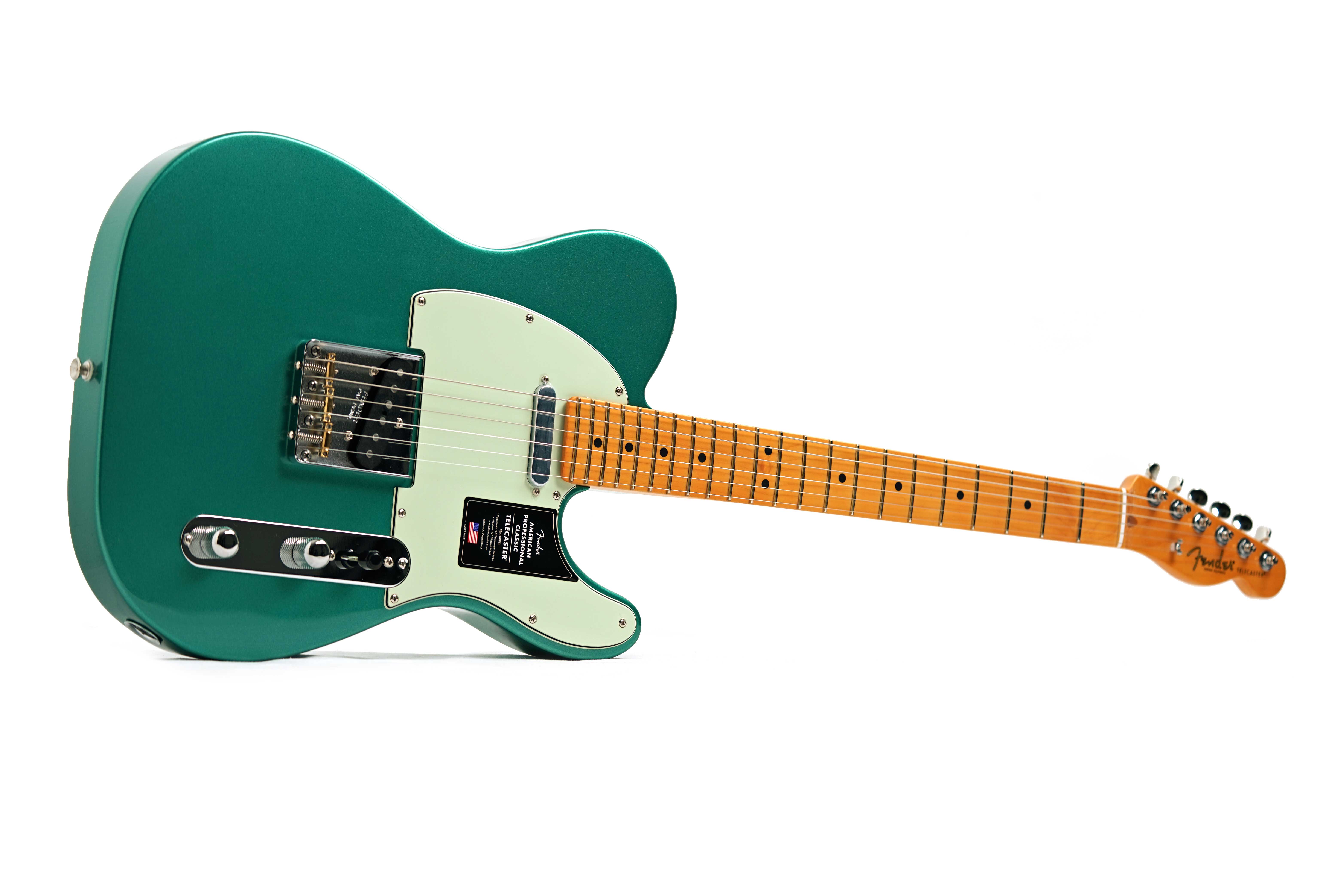Fender American Professional Classic Telecaster Faded Sherwood Green Maple Fingerboard (Ex-Demo) #US25091266