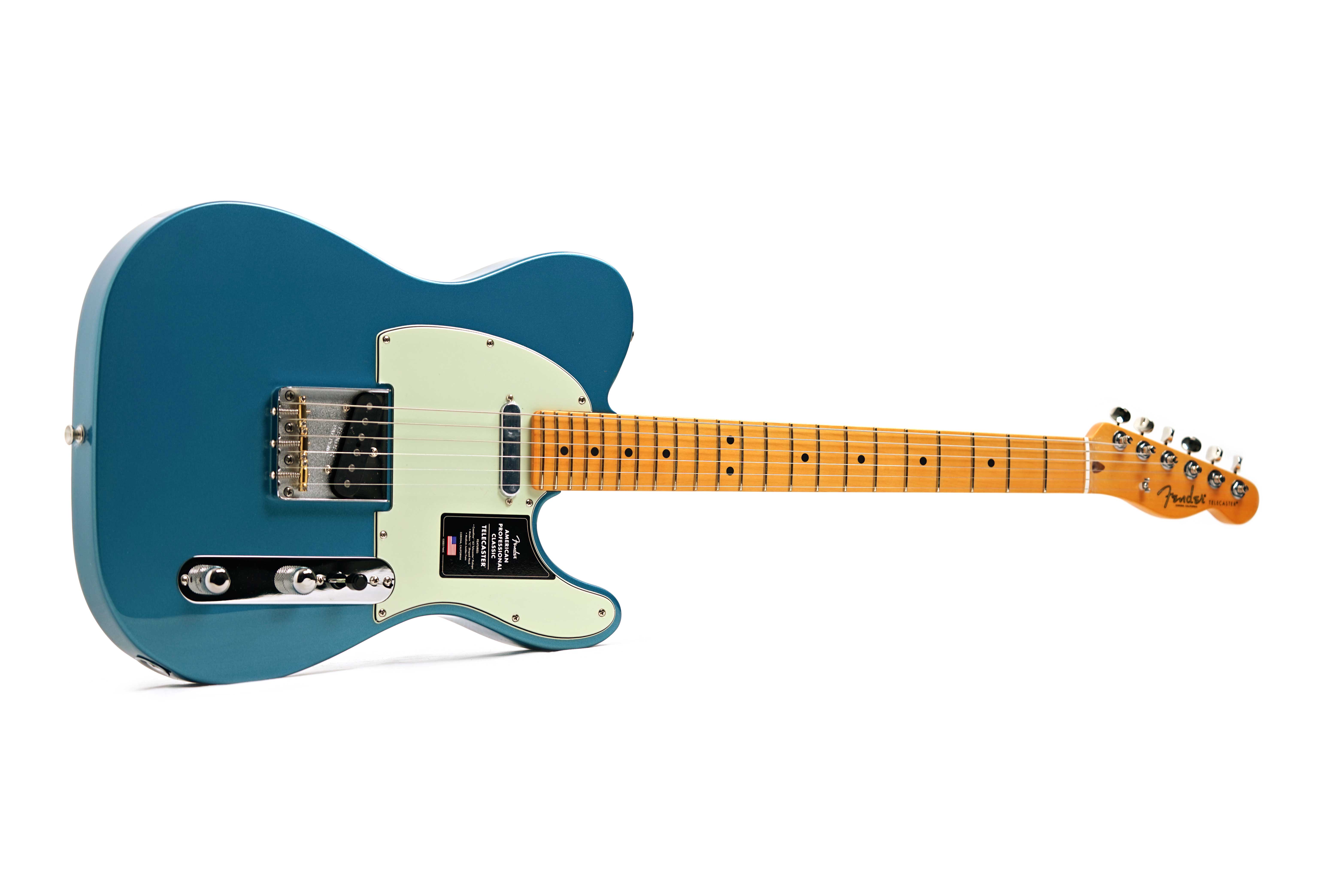 Fender American Professional Classic Telecaster Faded Lake Placid Blue Maple Fingerboard (Ex-Demo) #US25084637