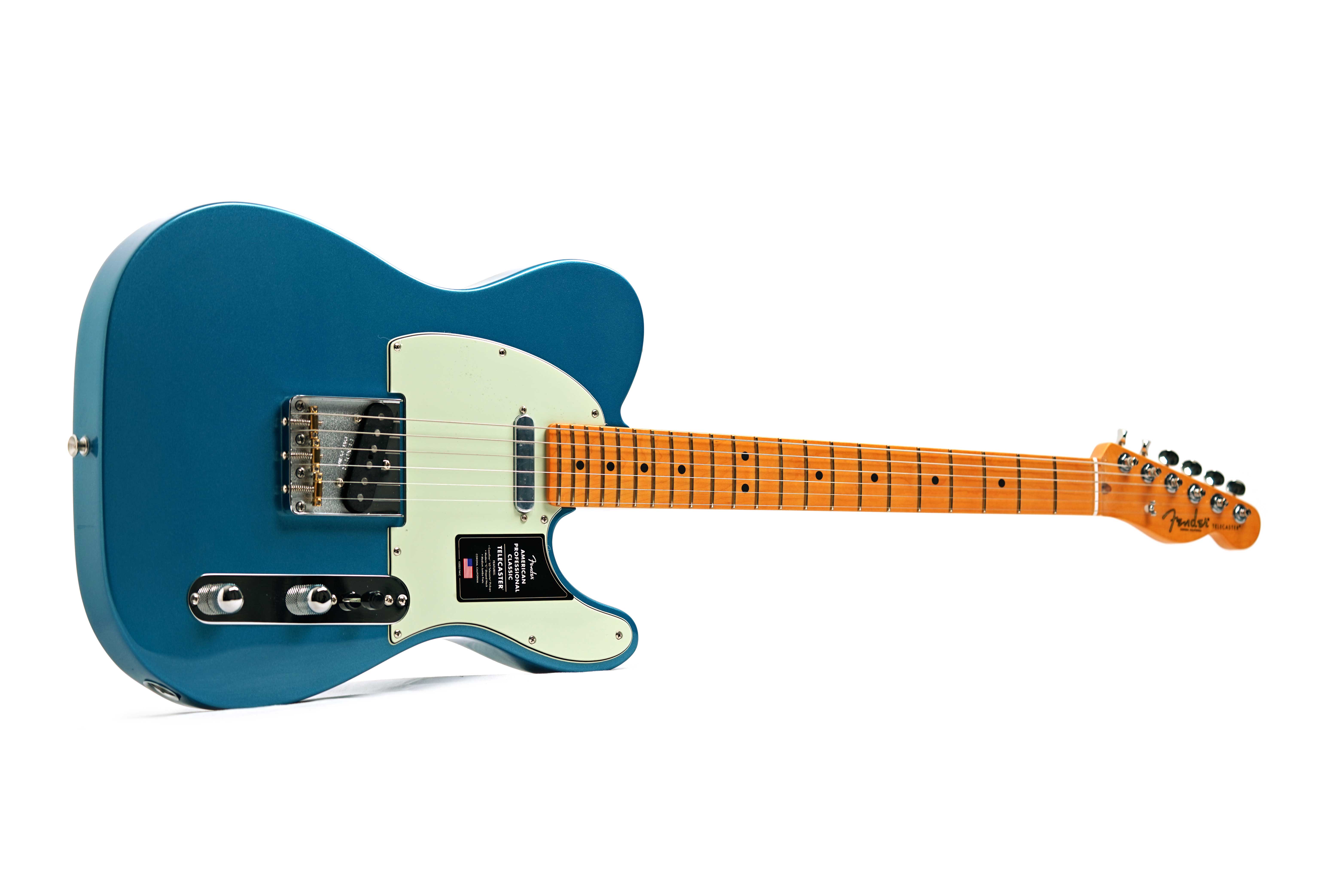 Fender American Professional Classic Telecaster Faded Lake Placid Blue Maple Fingerboard #US25088861