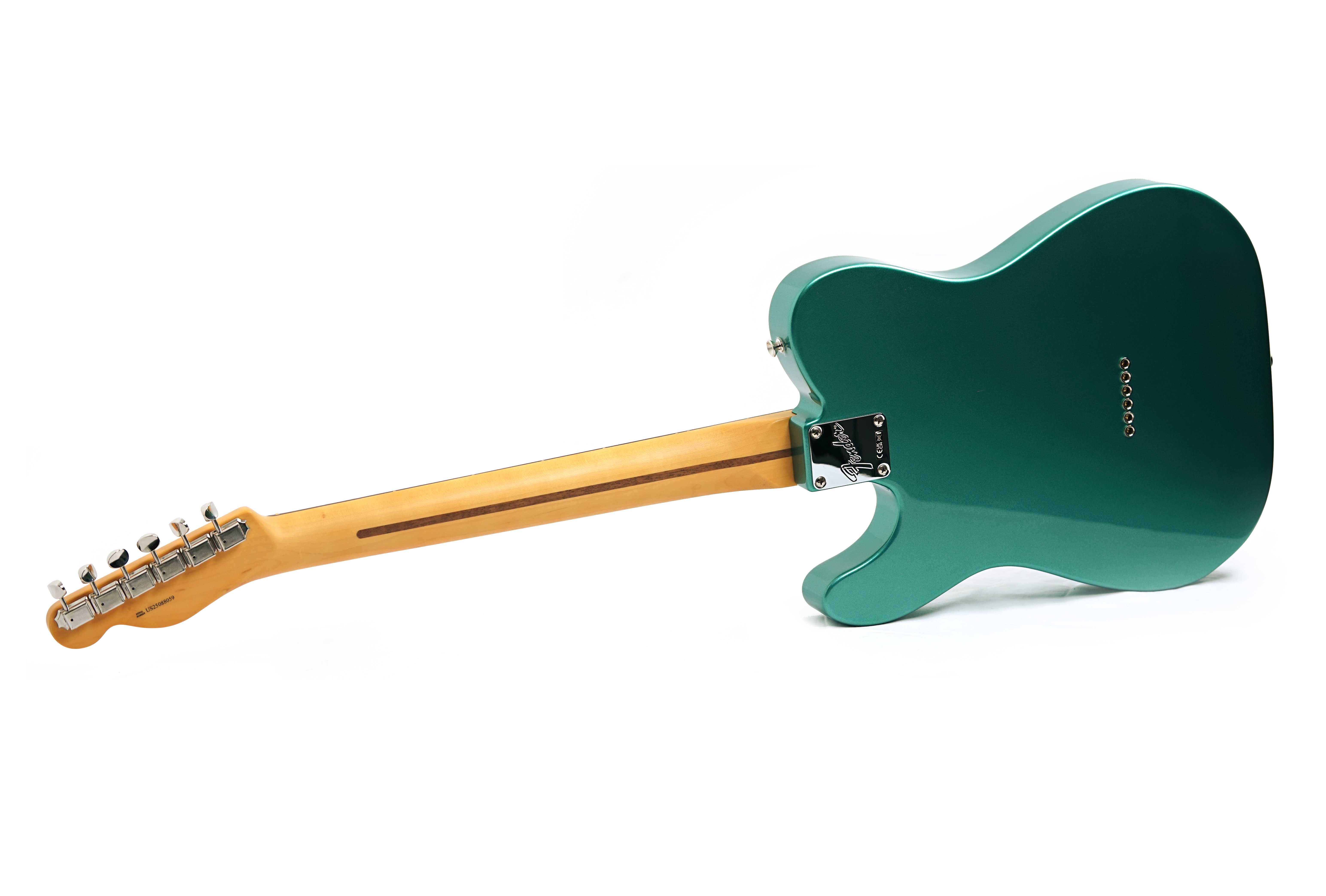 Fender American Professional Classic Hotshot Telecaster SSS Faded Sherwood Green Metallic Rosewood Fingerboard #US25088059