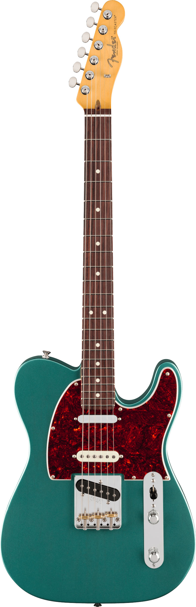 Fender American Professional Classic Hotshot Telecaster SSS Faded Sherwood Green Metallic Rosewood Fingerboard