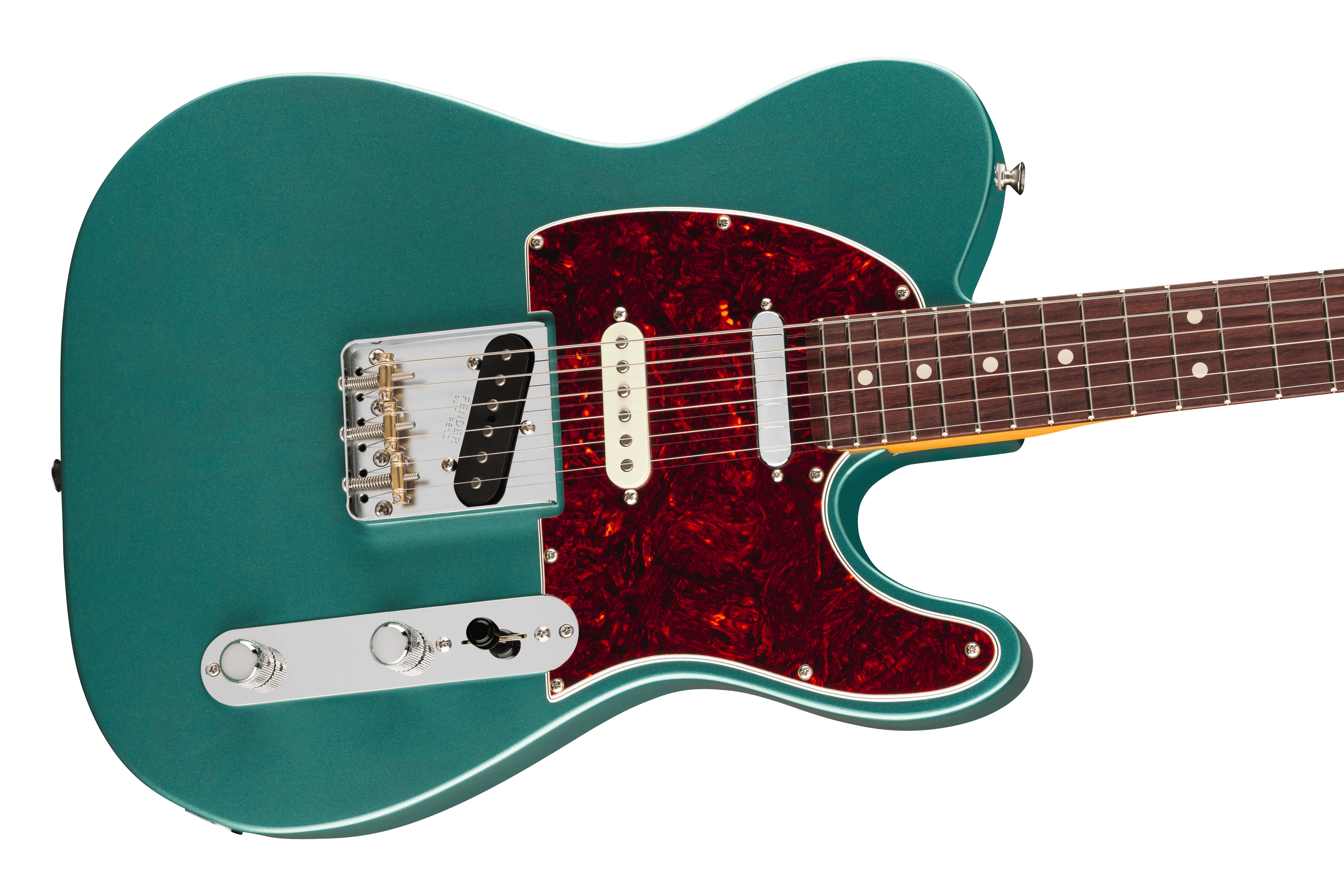 Fender American Professional Classic Hotshot Telecaster SSS Faded Sherwood Green Metallic Rosewood Fingerboard