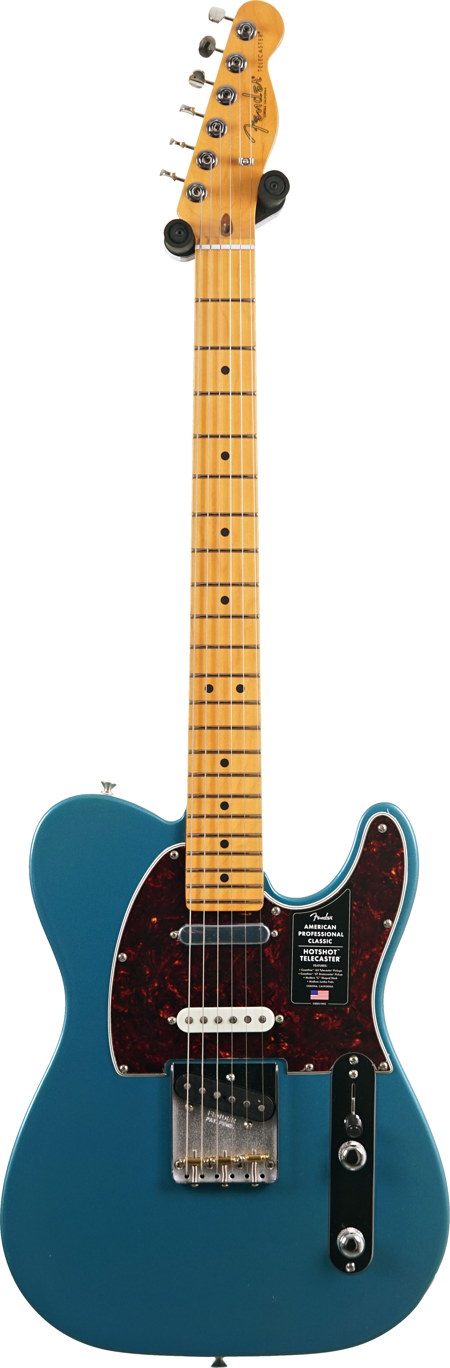 Fender American Professional Classic Hotshot Telecaster SSS Faded Lake Placid Blue Maple Fingerboard #US25096337