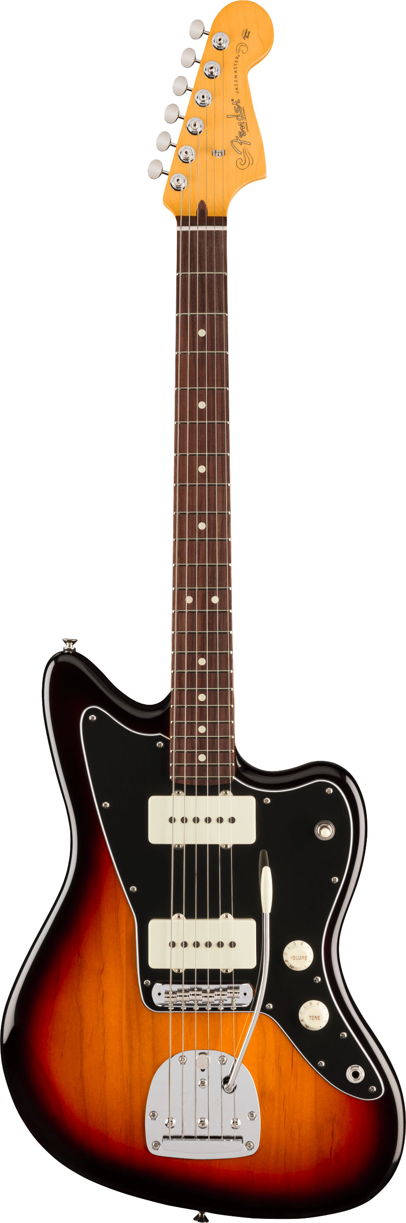 Fender American Professional Classic Jazzmaster 3-Colour Sunburst Rosewood Fingerboard