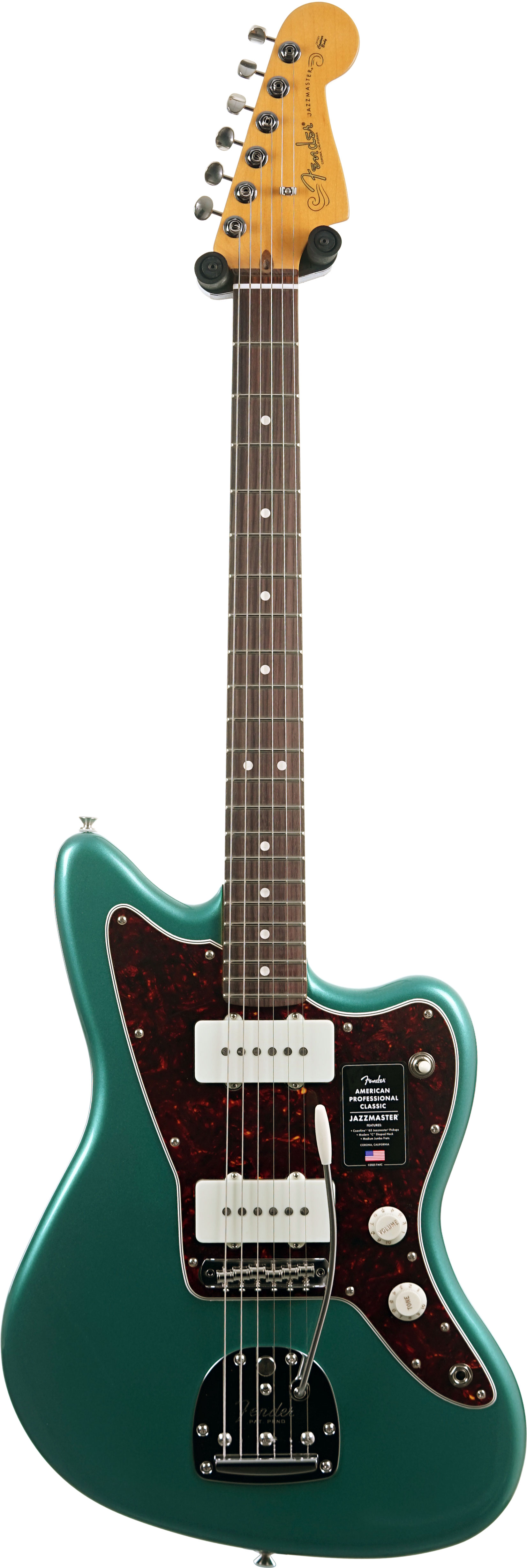 Fender American Professional Classic Jazzmaster Faded Sherwood Green Metallic Rosewood Fingerboard #US25096303