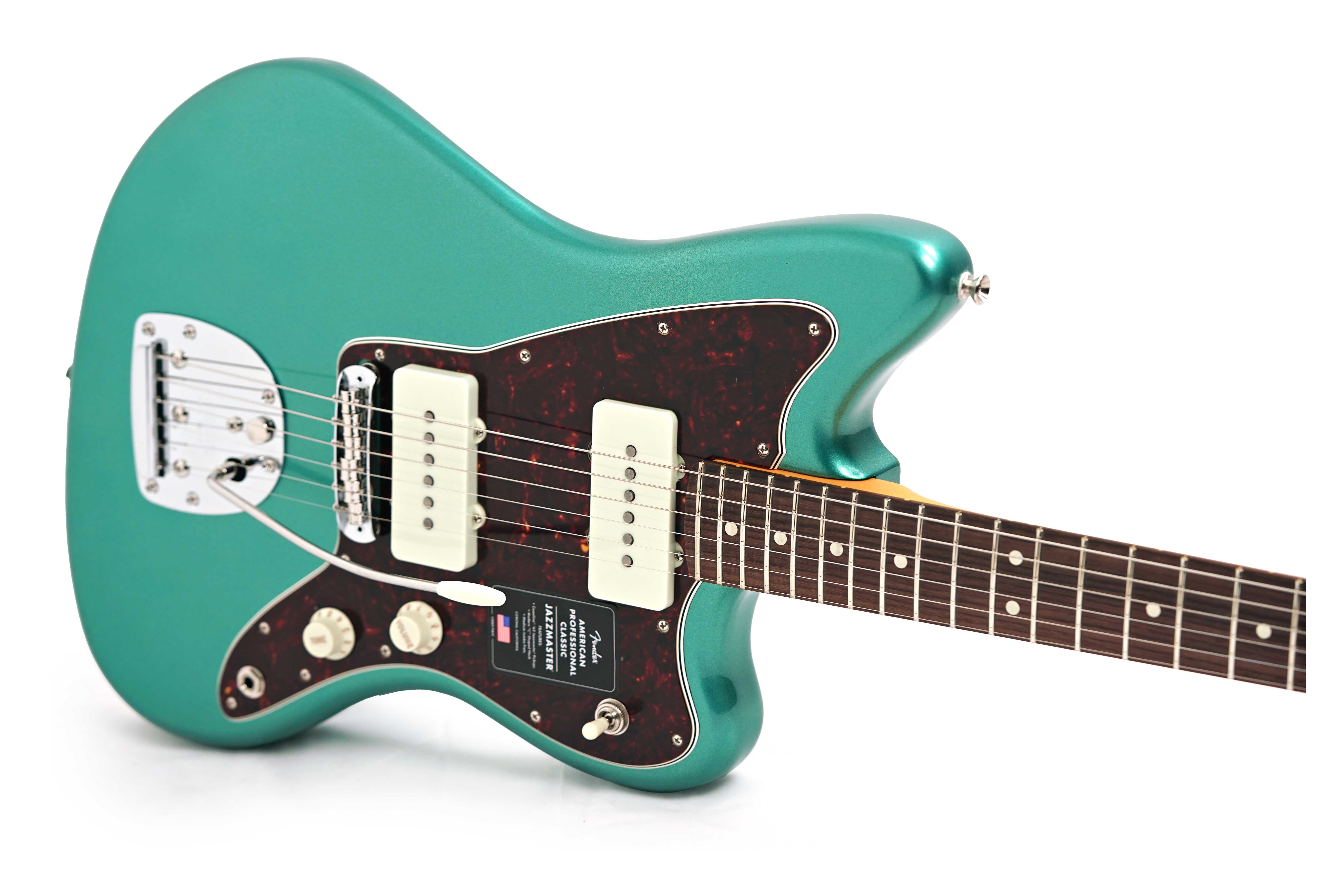 Fender American Professional Classic Jazzmaster Faded Sherwood Green Metallic Rosewood Fingerboard #US25096303