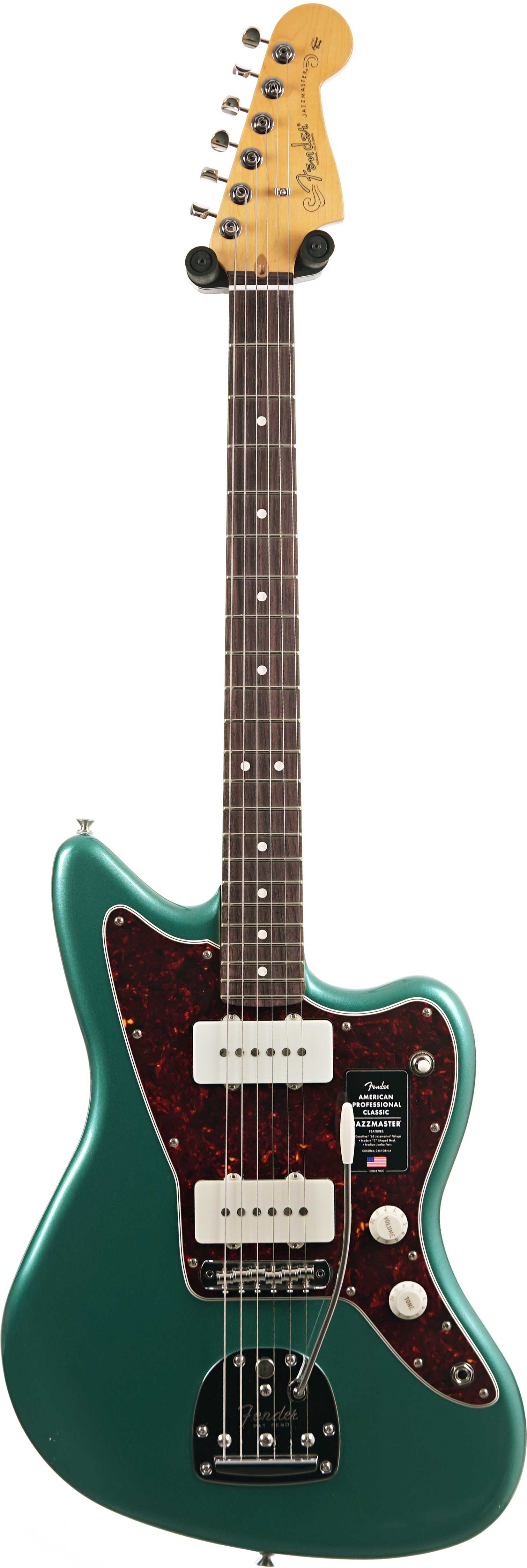 Fender American Professional Classic Jazzmaster Faded Sherwood Green Metallic Rosewood Fingerboard #US25113630