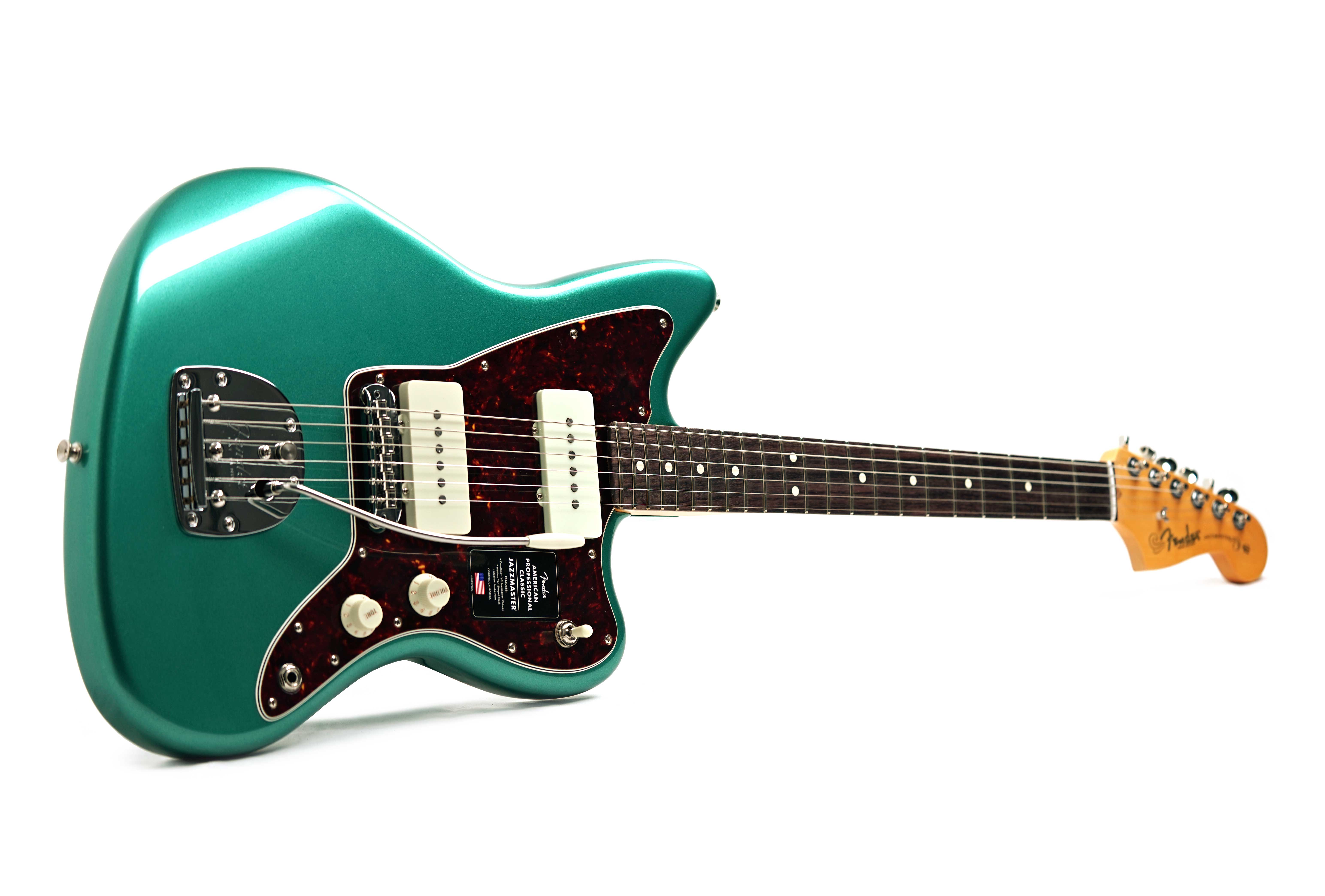 Fender American Professional Classic Jazzmaster Faded Sherwood Green Metallic Rosewood Fingerboard #US25113630